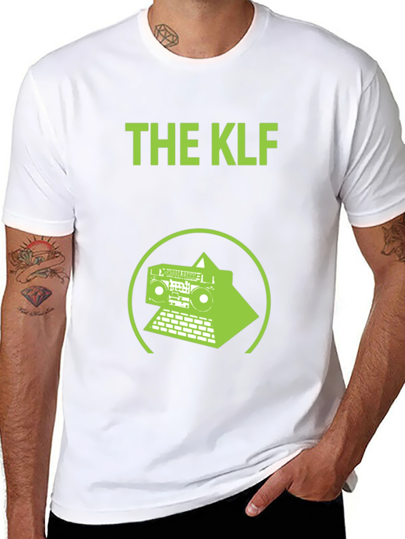 The KLF Black T-Shirt - Iconic Music Band Design