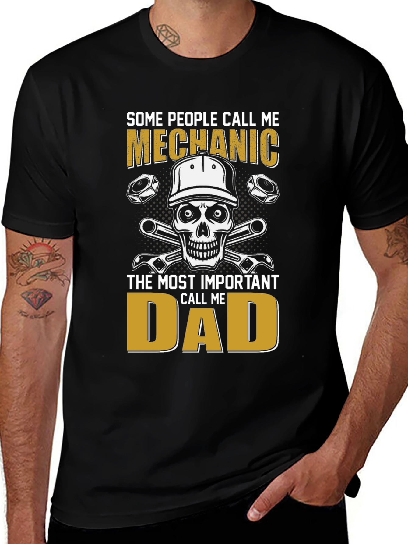 Mechanic Dad T-Shirt