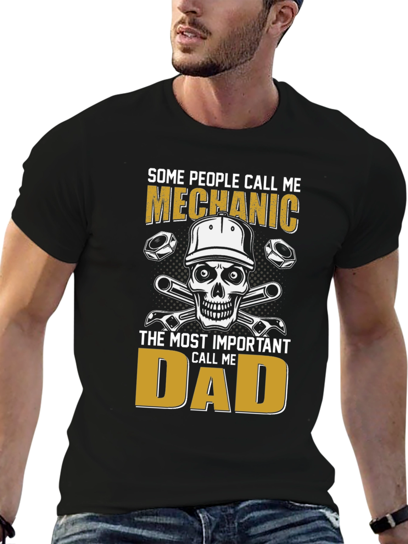 Mechanic Dad T-Shirt