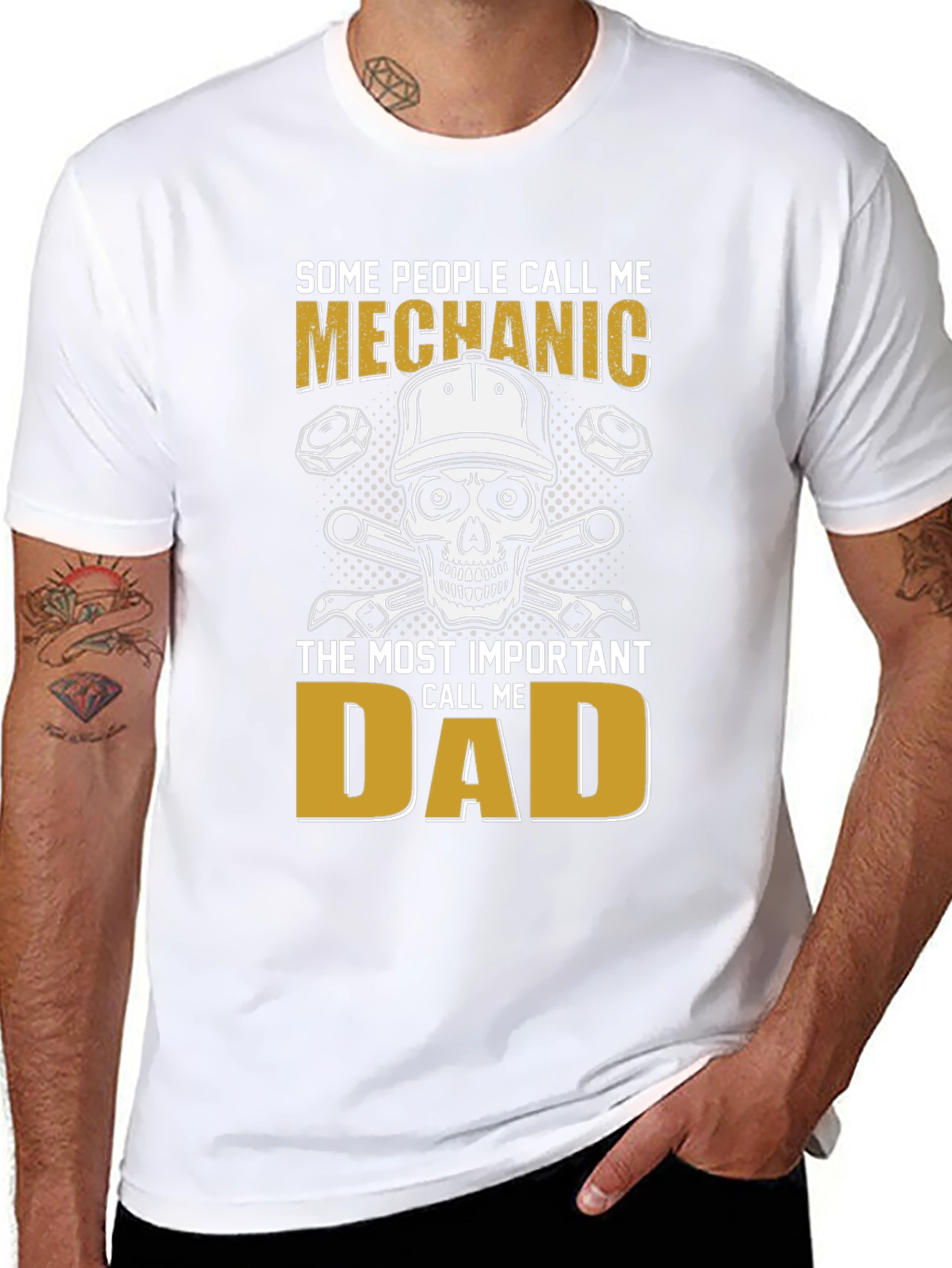 Mechanic Dad T-Shirt