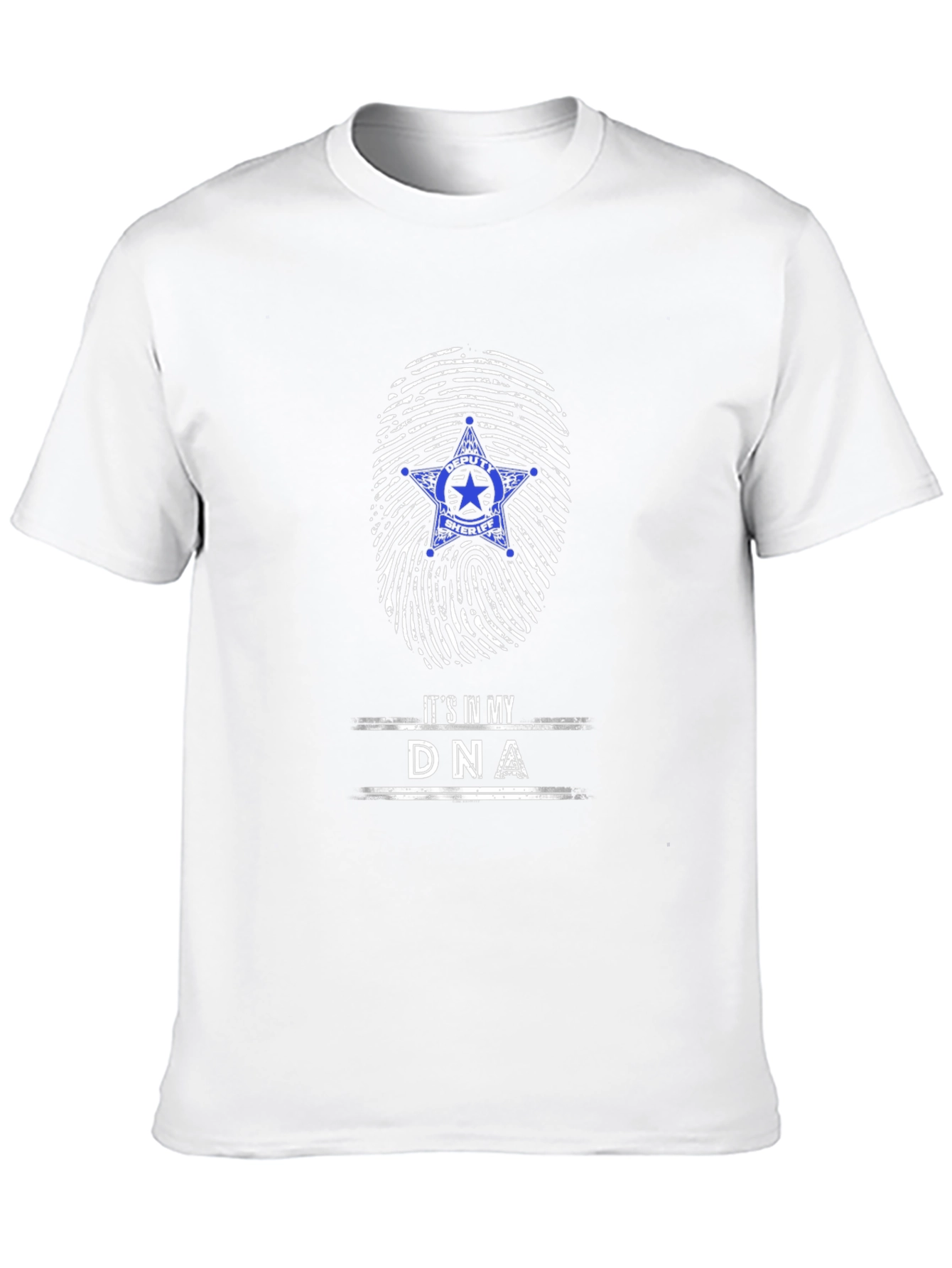 Sheriff Star DNA T-Shirt - Law Enforcement Pride