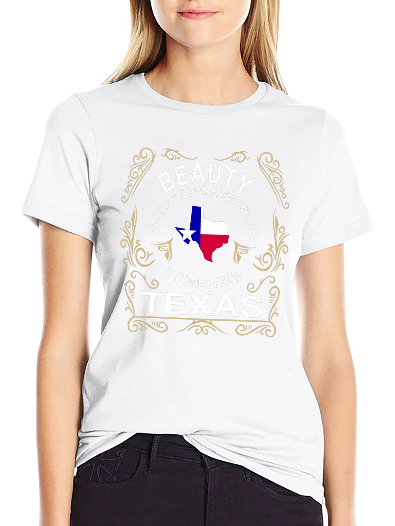 Beauty Comes From Texas T-Shirt