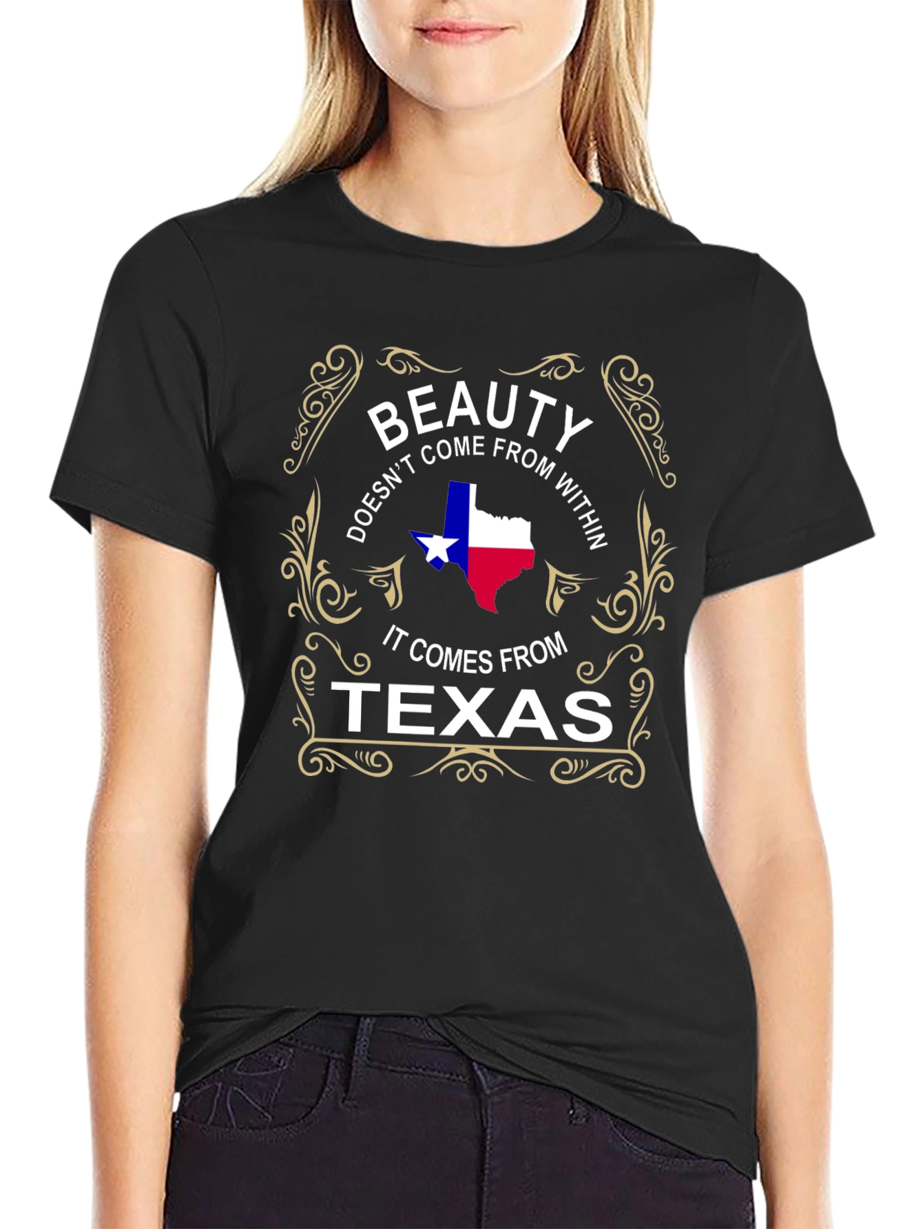 Beauty Comes From Texas T-Shirt