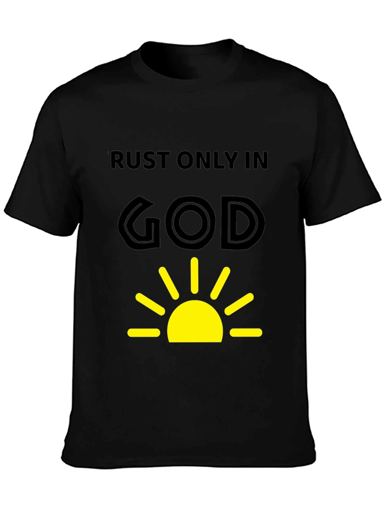 Rust Only In God T-Shirt