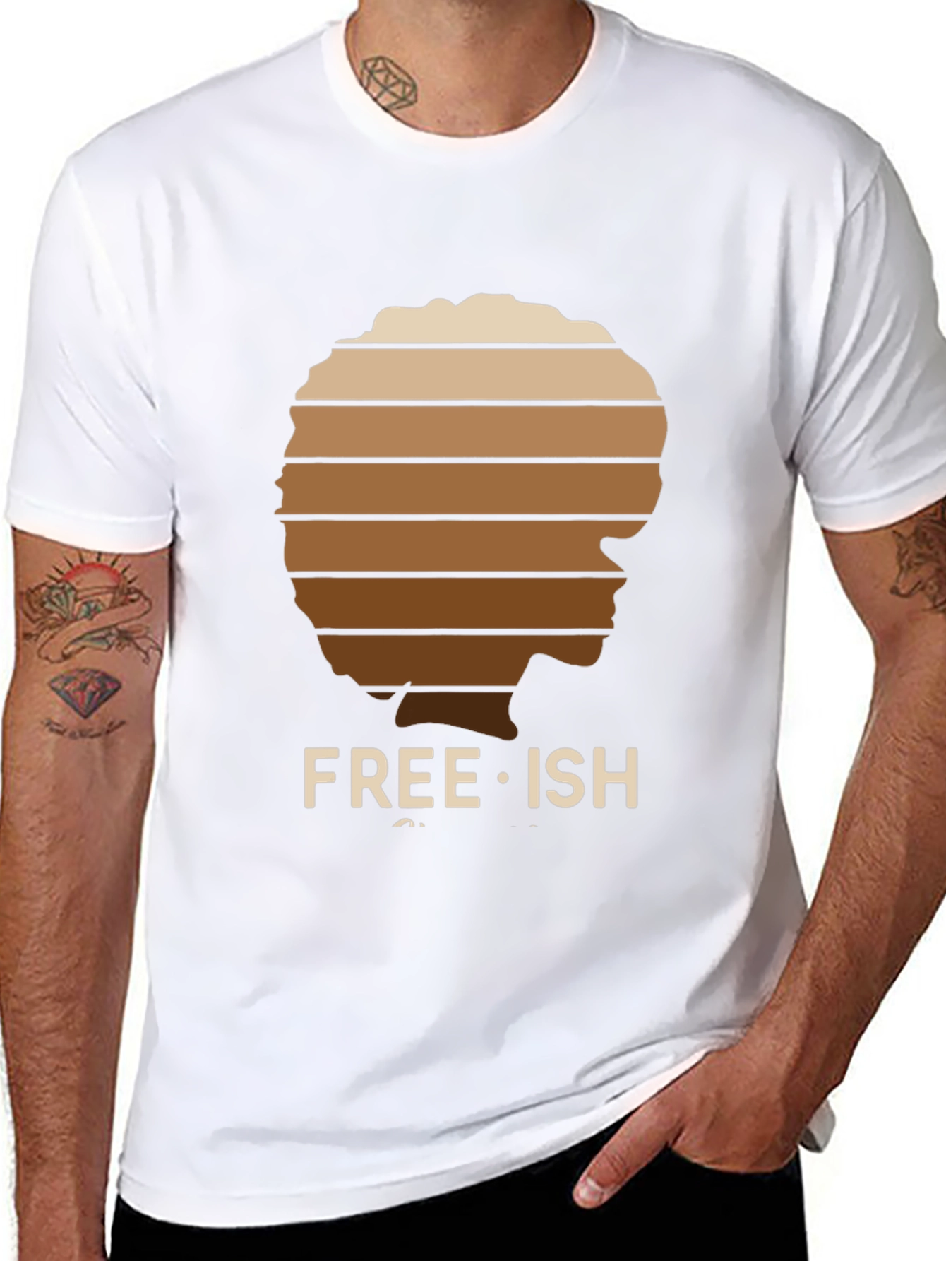 Free-ish Graphic Tee - Black Pride Unisex T-Shirt