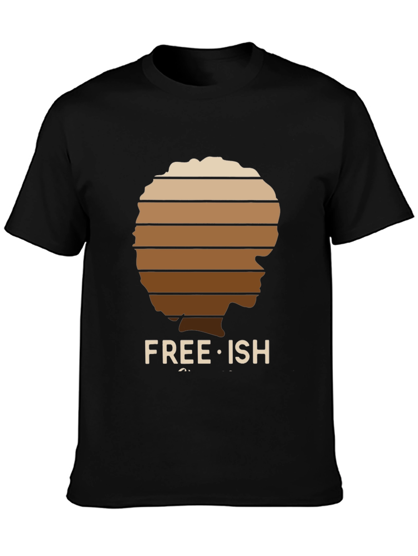 Free-ish Graphic Tee - Black Pride Unisex T-Shirt