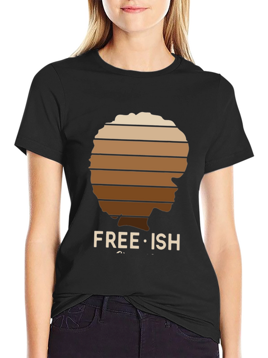 Free-ish Graphic Tee - Black Pride Unisex T-Shirt