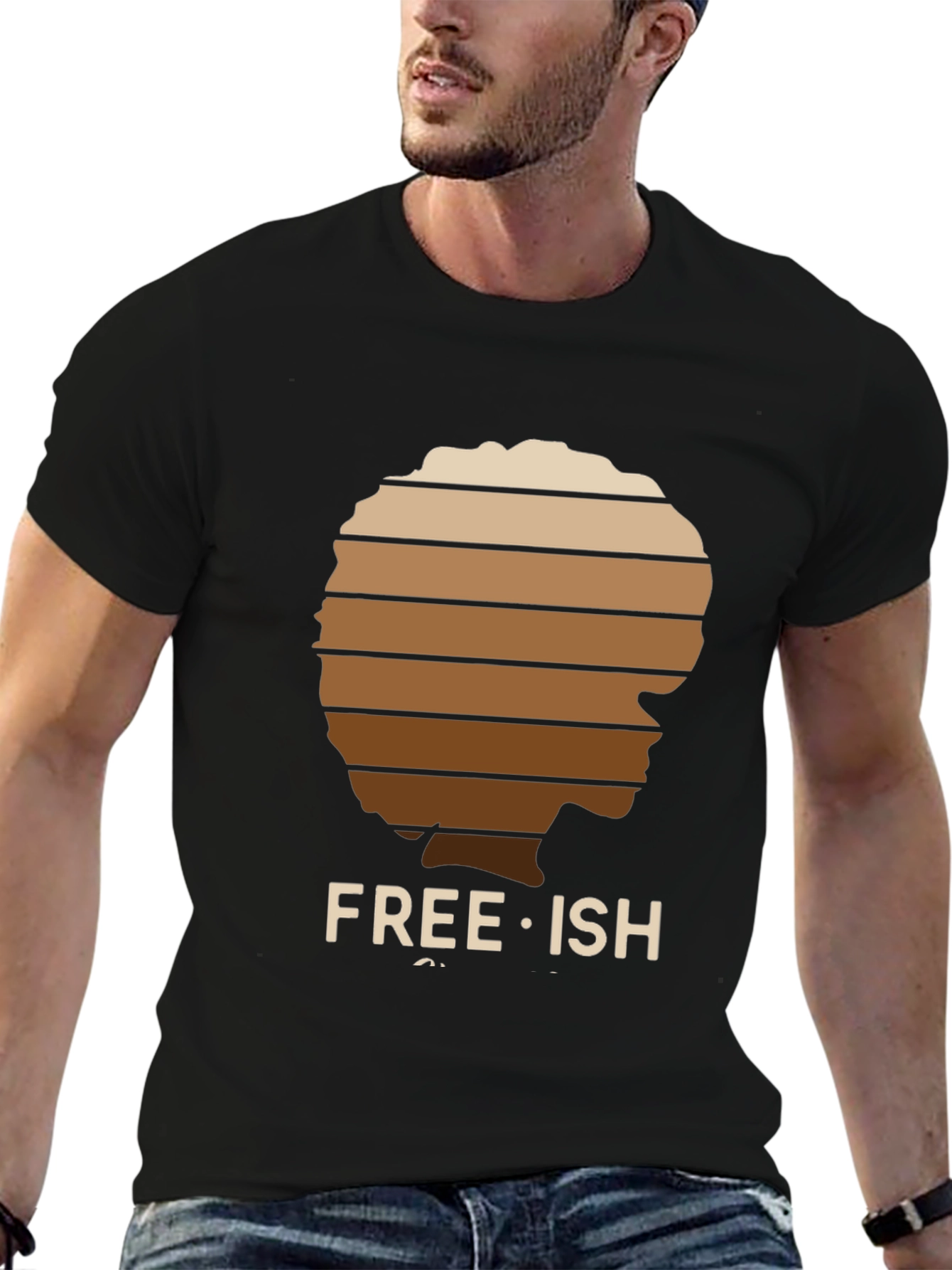 Free-ish Graphic Tee - Black Pride Unisex T-Shirt