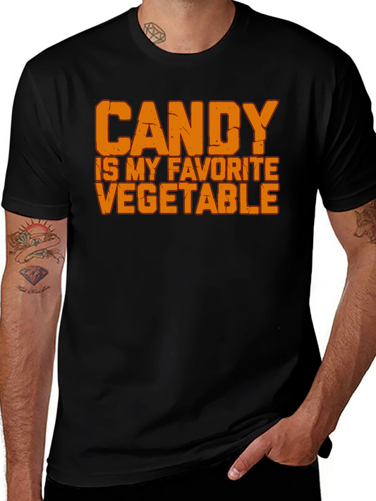 Candy Is My Favorite Vegetable - Funny Graphic Tee