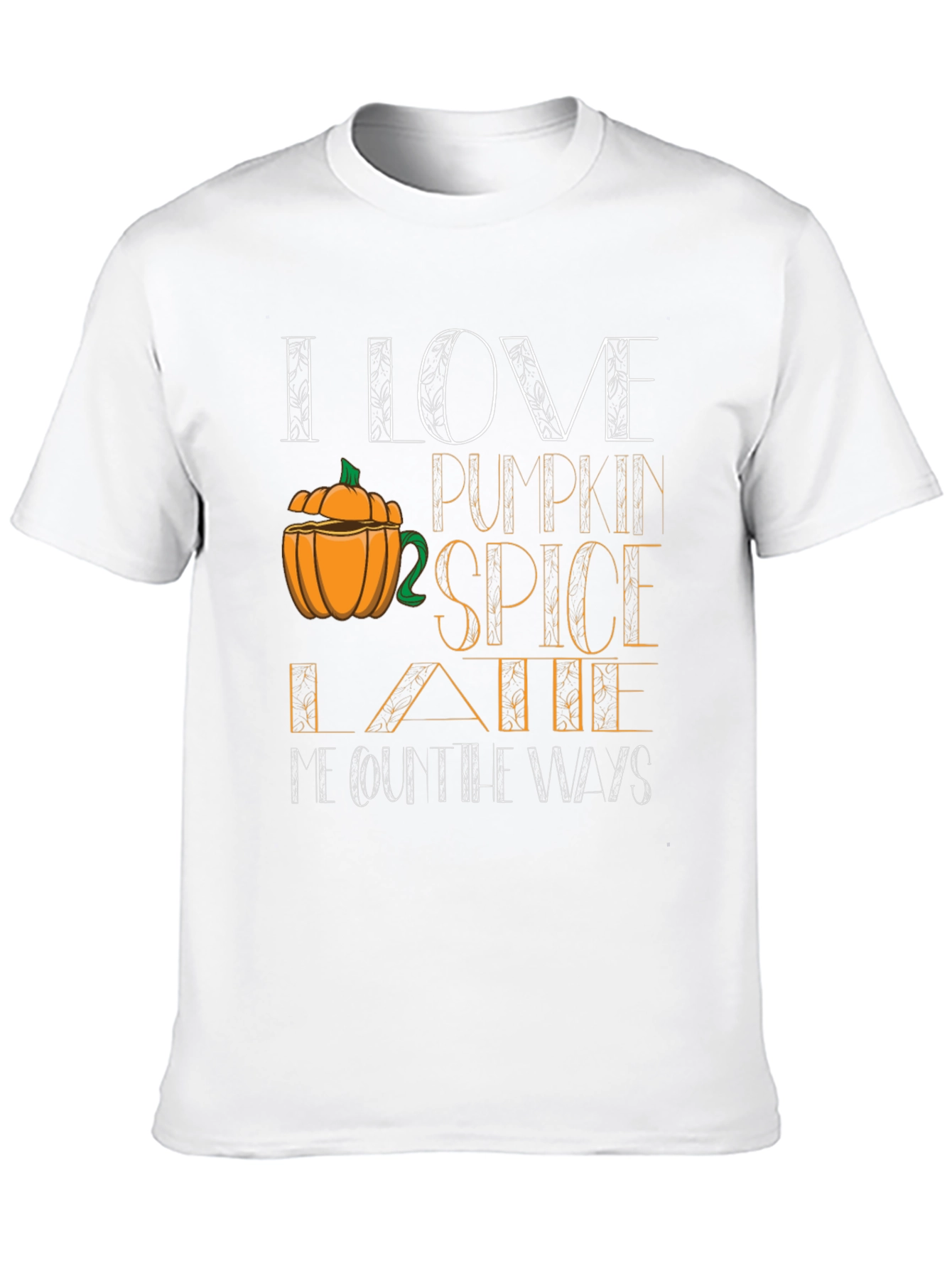 Pumpkin Spice Latte T-Shirt - Fall Season Tee