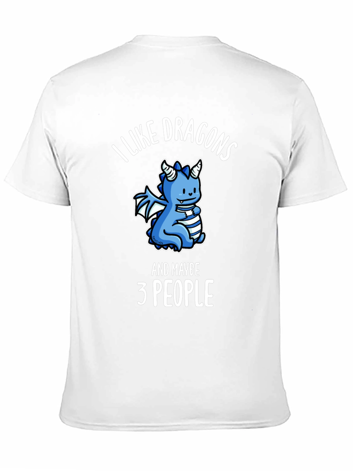 I Like Dragons Funny Graphic Tee