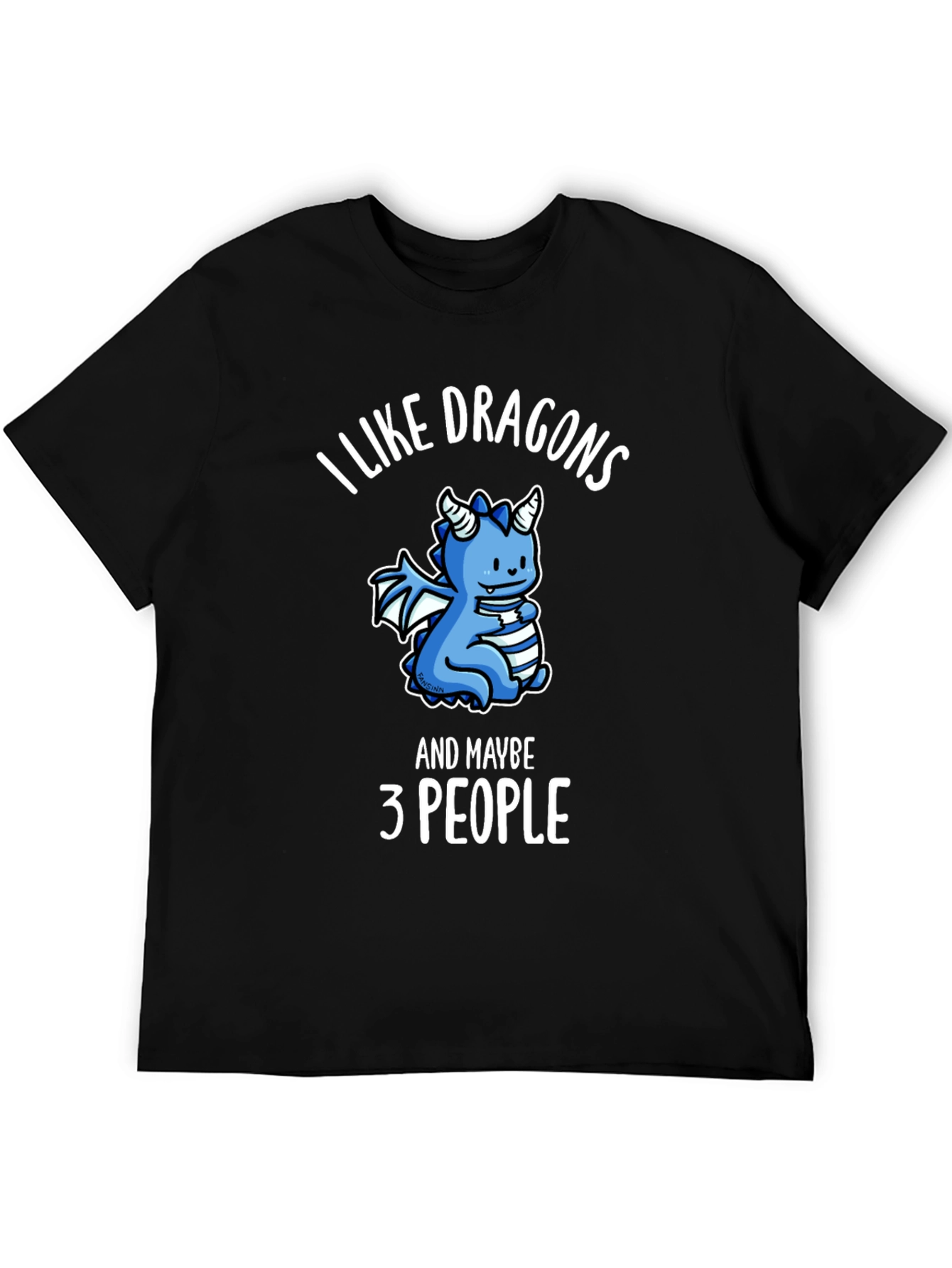 I Like Dragons Funny Graphic Tee