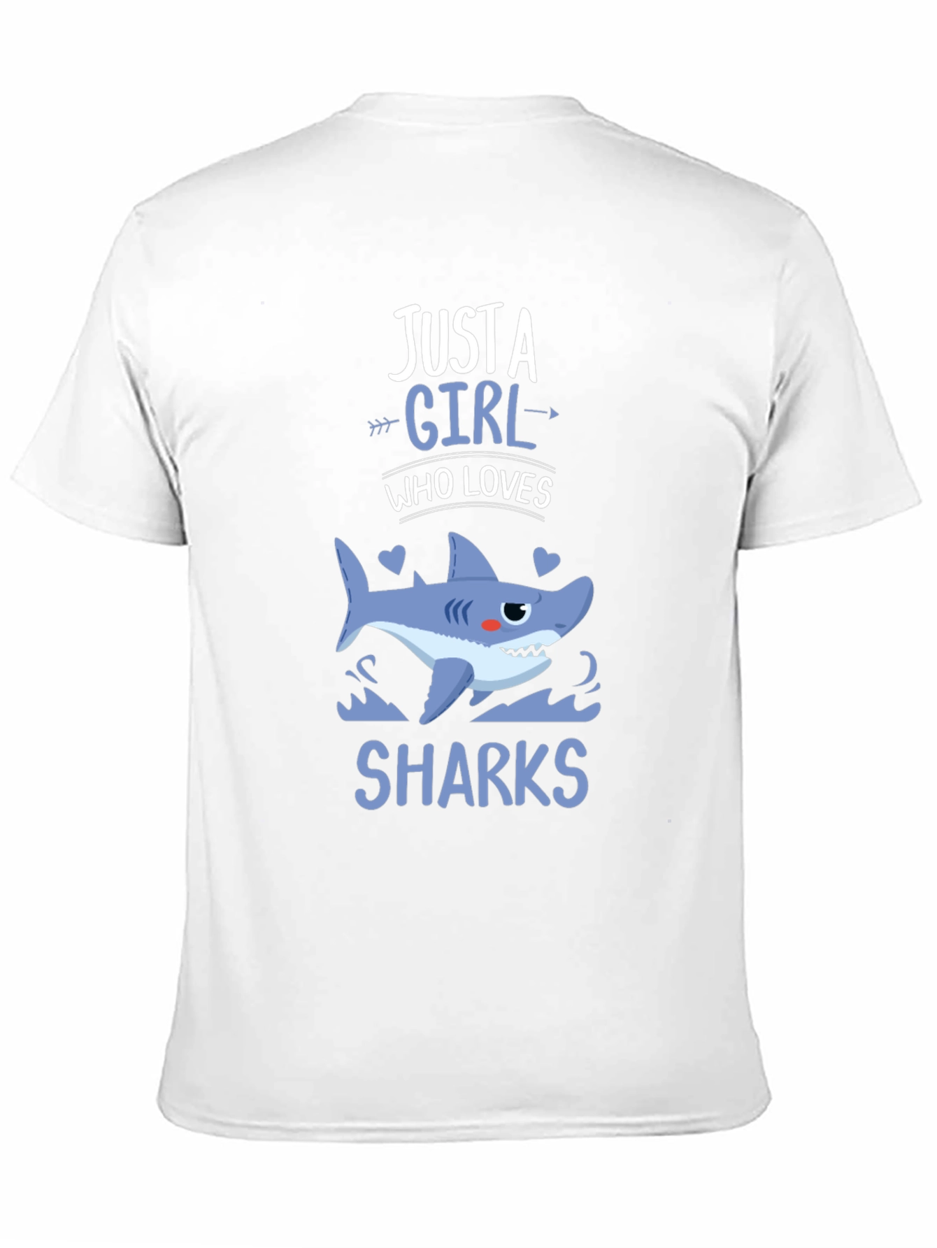 Just a Girl Who Loves Sharks T-Shirt