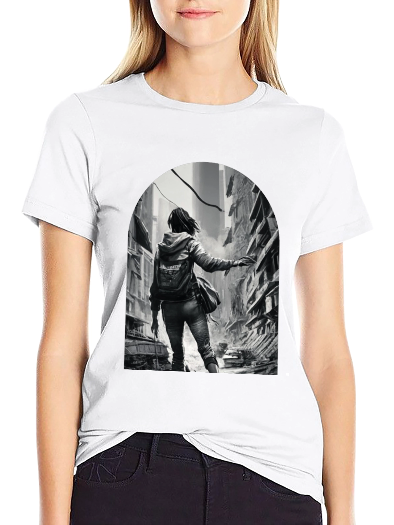 Apocalyptic Cityscape Tee