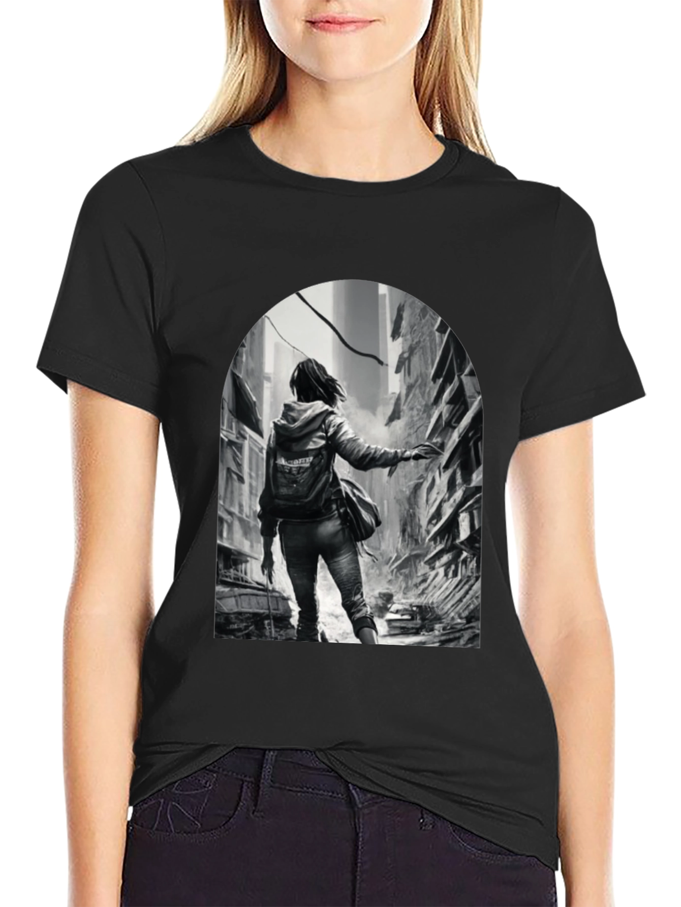 Apocalyptic Cityscape Tee