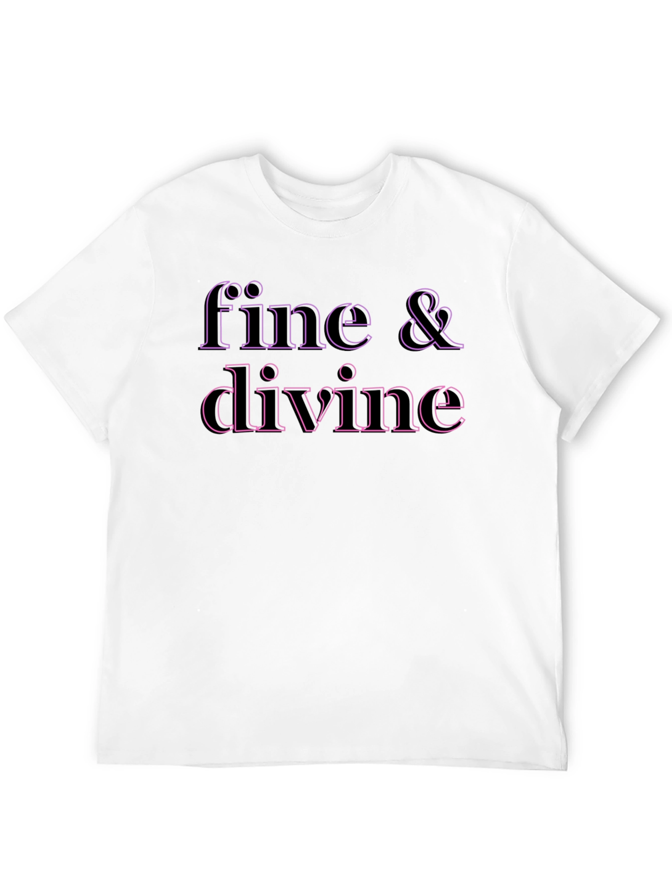 Fine & Divine Black T-Shirt
