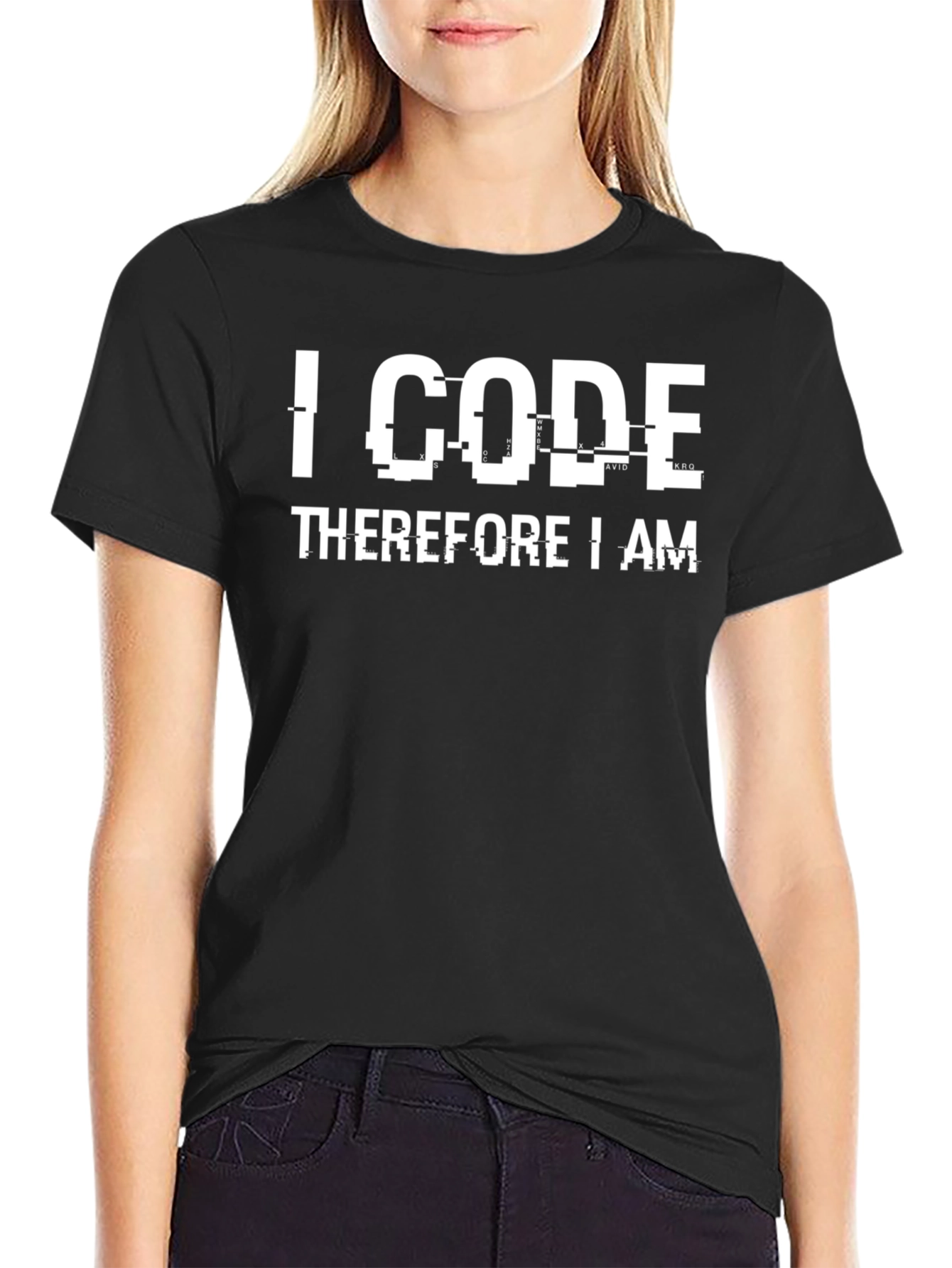 I Code Therefore I Am Programmer T-Shirt