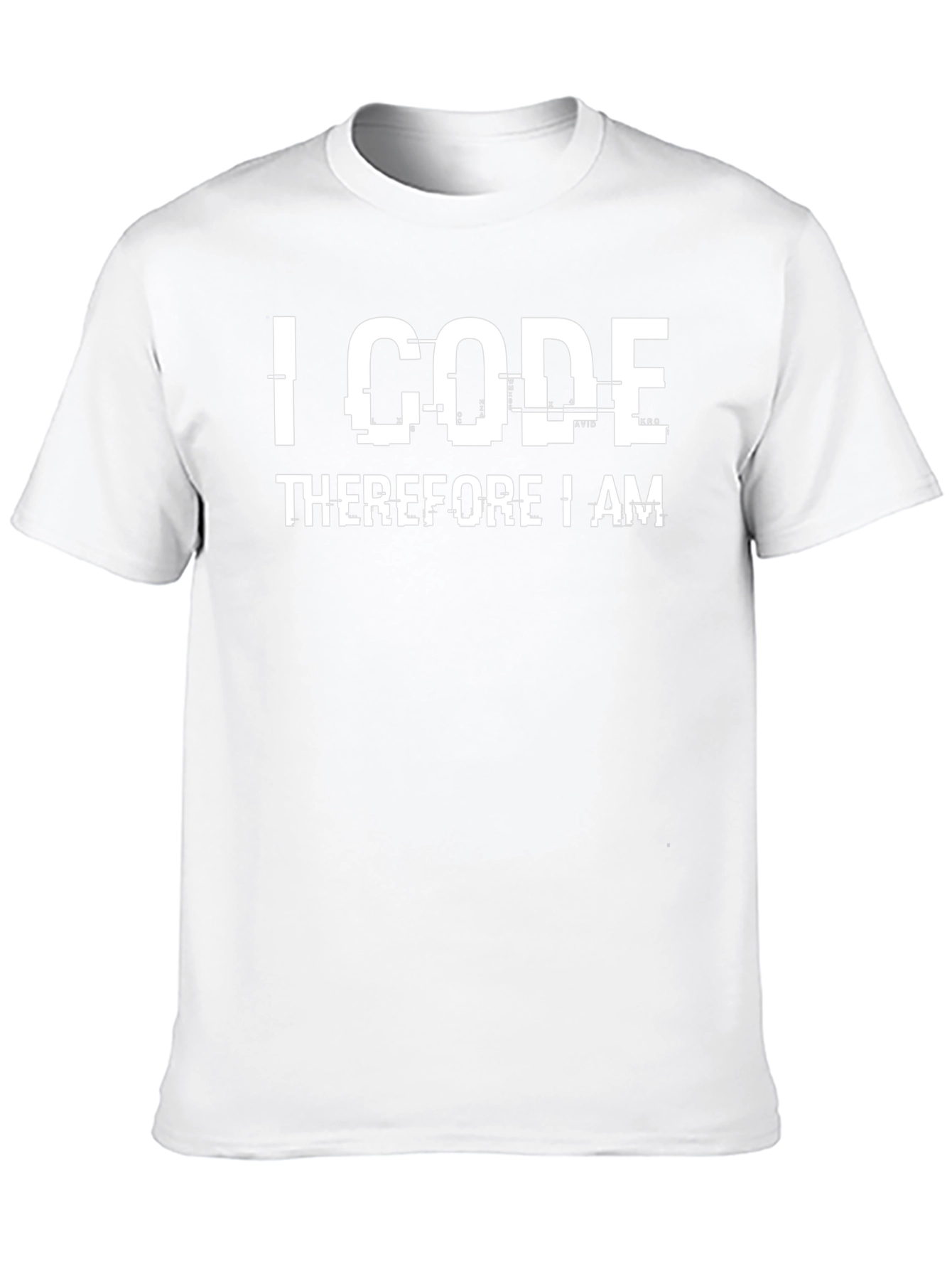 I Code Therefore I Am Programmer T-Shirt