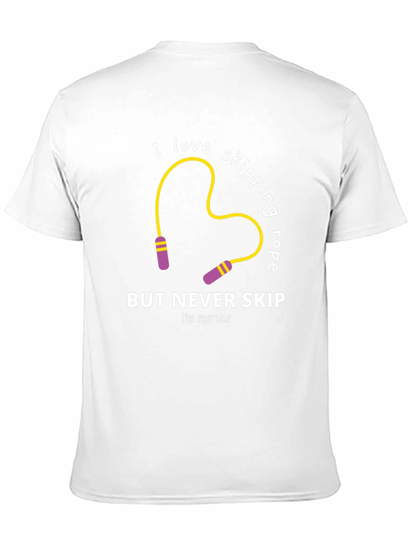 Skipping Rope Workout T-Shirt - Never Skip Exercise