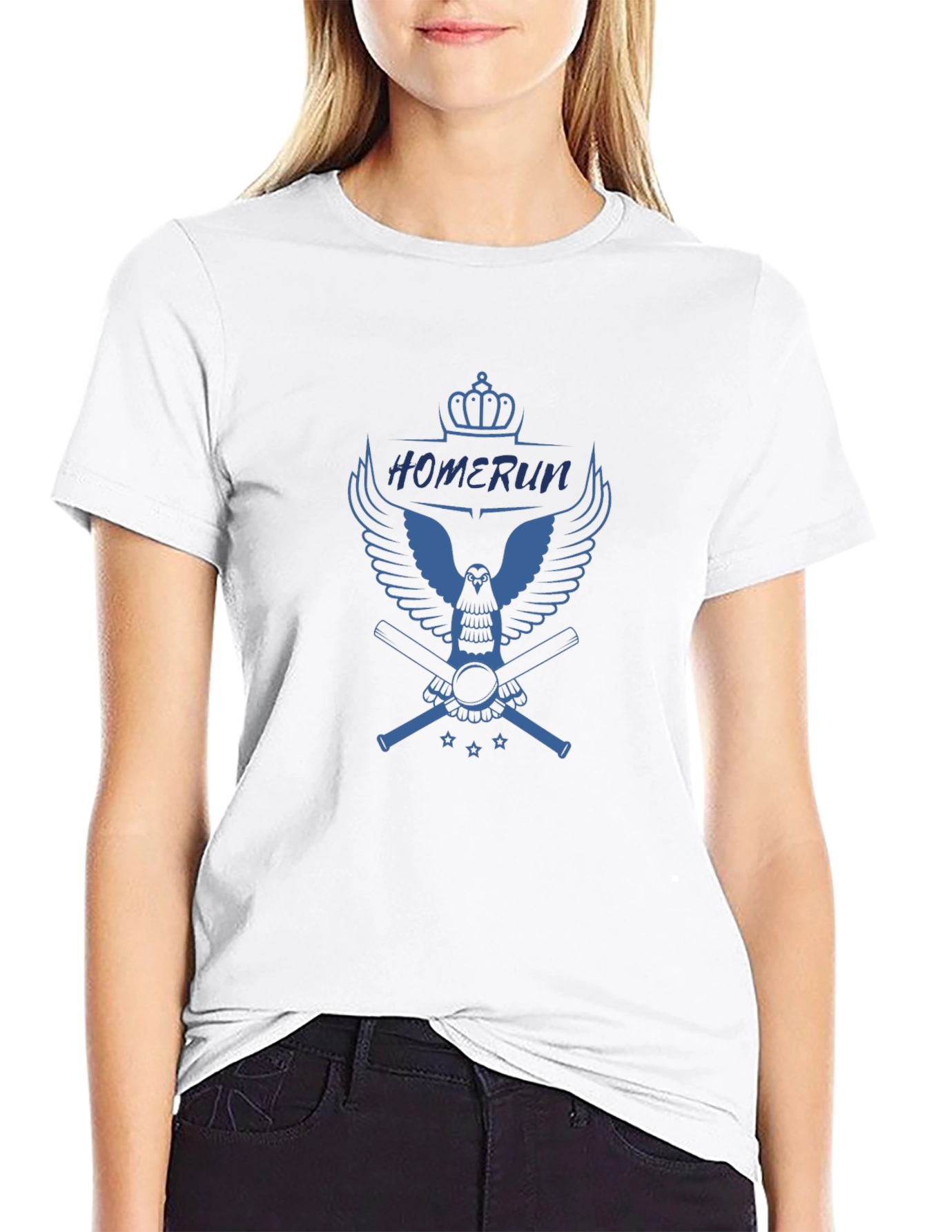 Home Run Eagle Graphic Tee