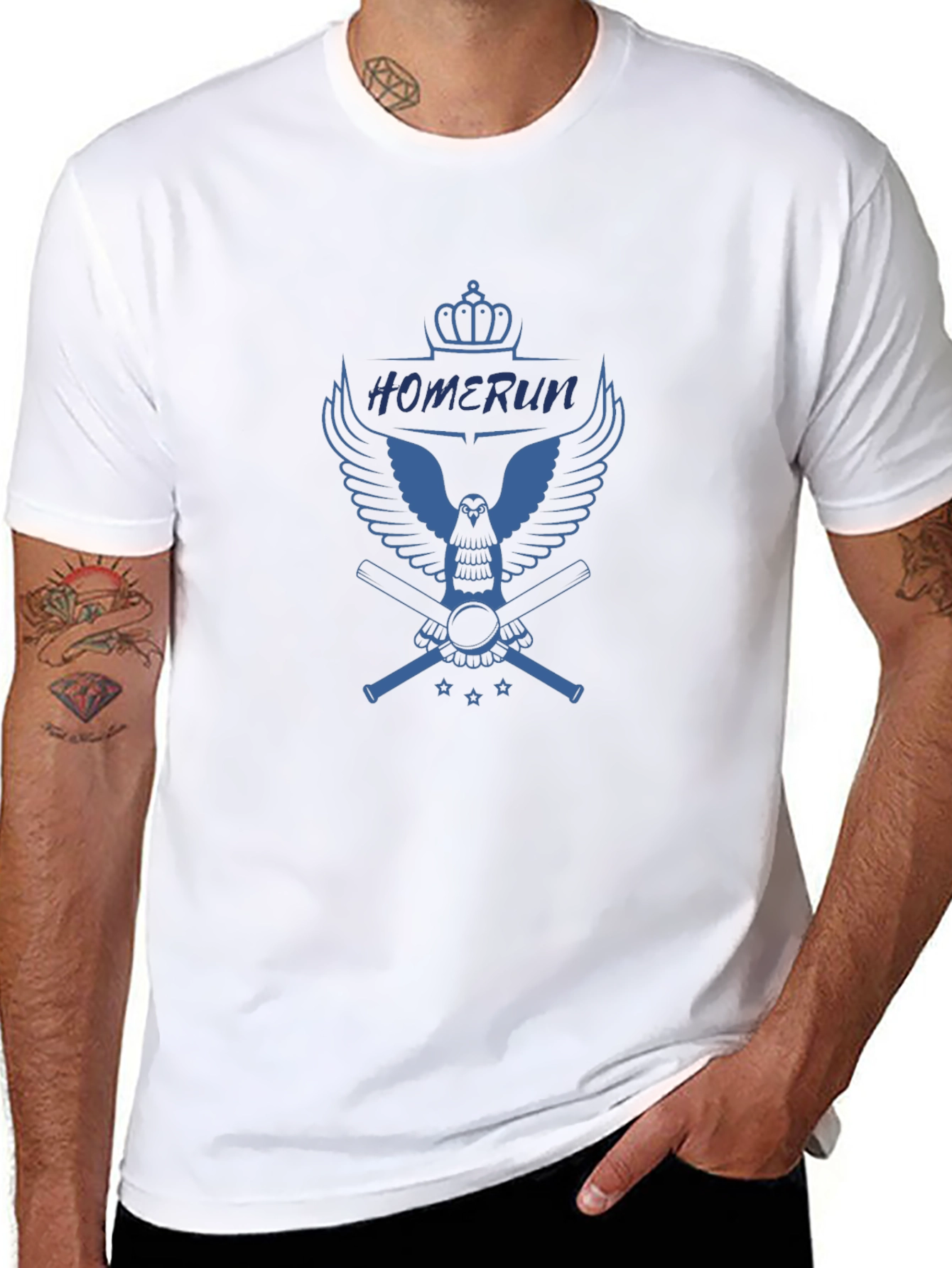 Home Run Eagle Graphic Tee