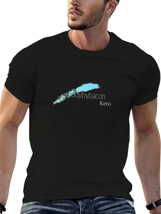 Bodybybacon Keto Black T-Shirt