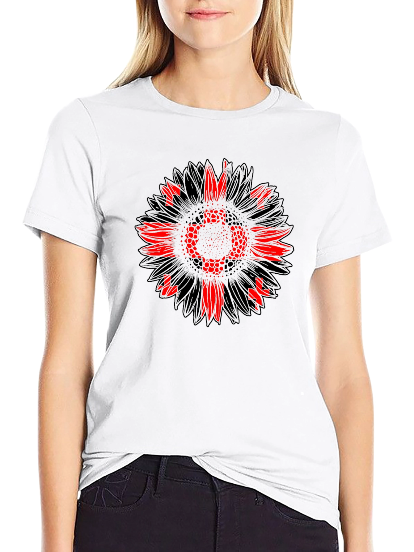 Floral Maryland Flag T-Shirt