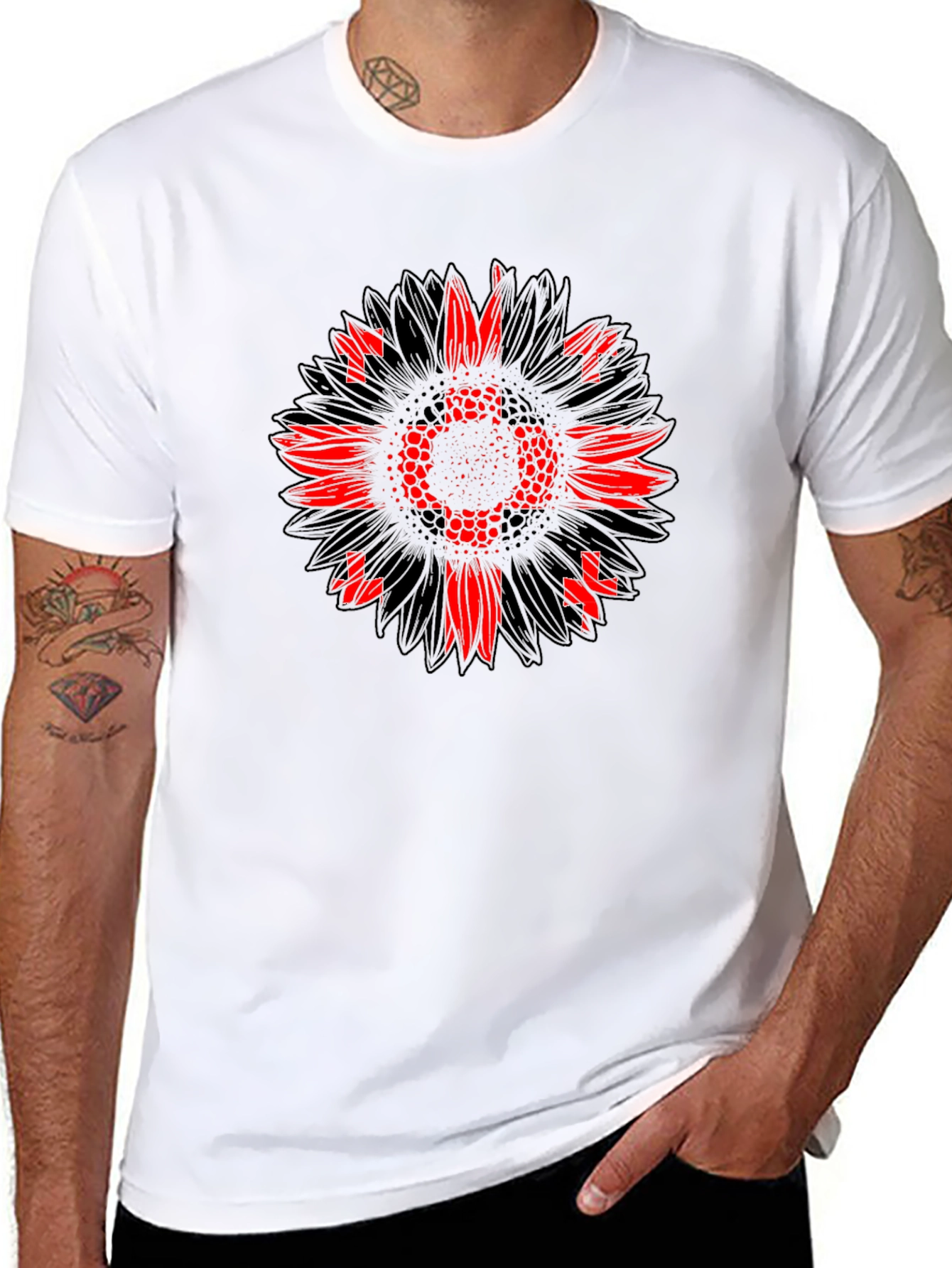 Floral Maryland Flag T-Shirt