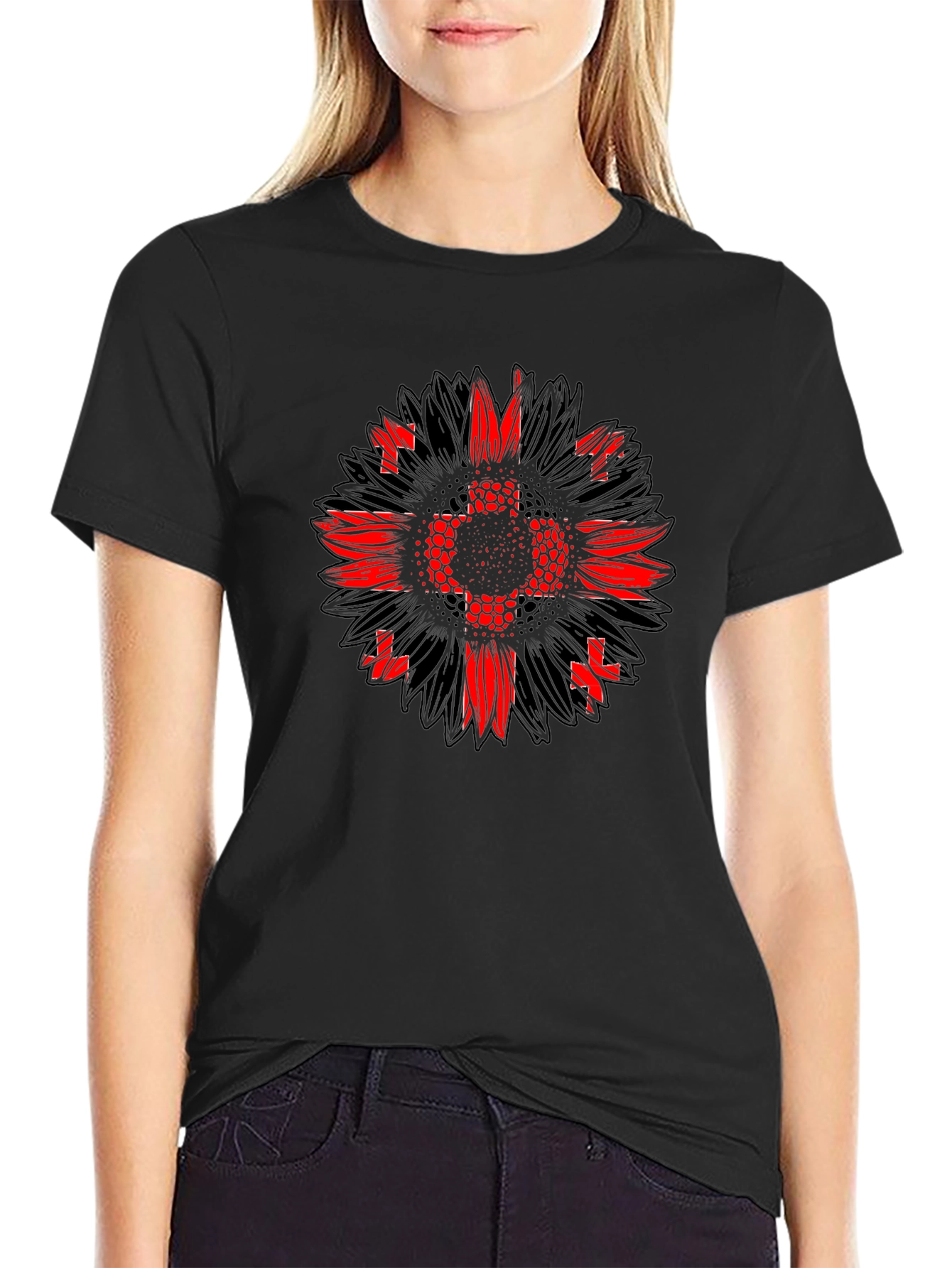 Floral Maryland Flag T-Shirt