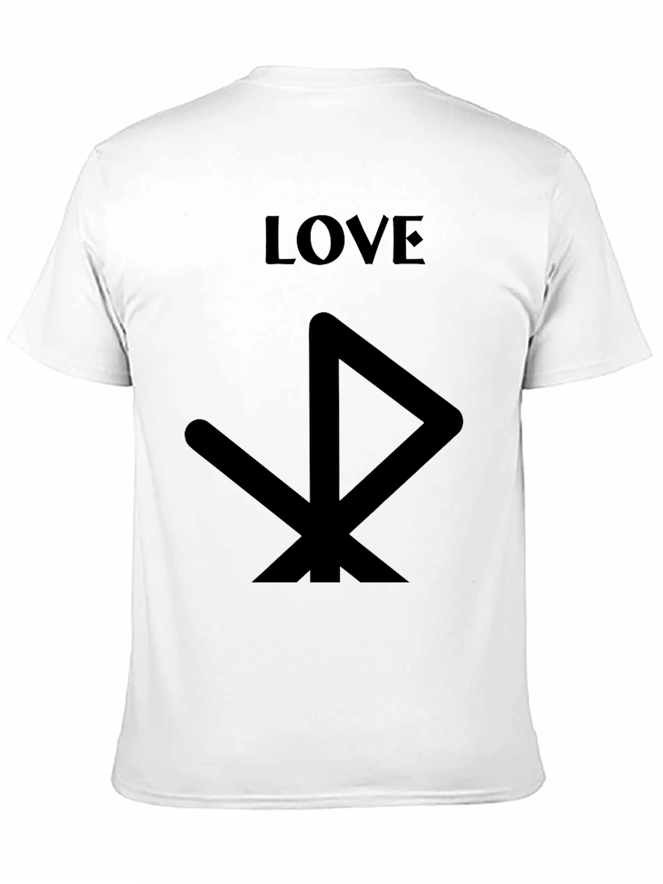 Love Bindrune Black T-Shirt
