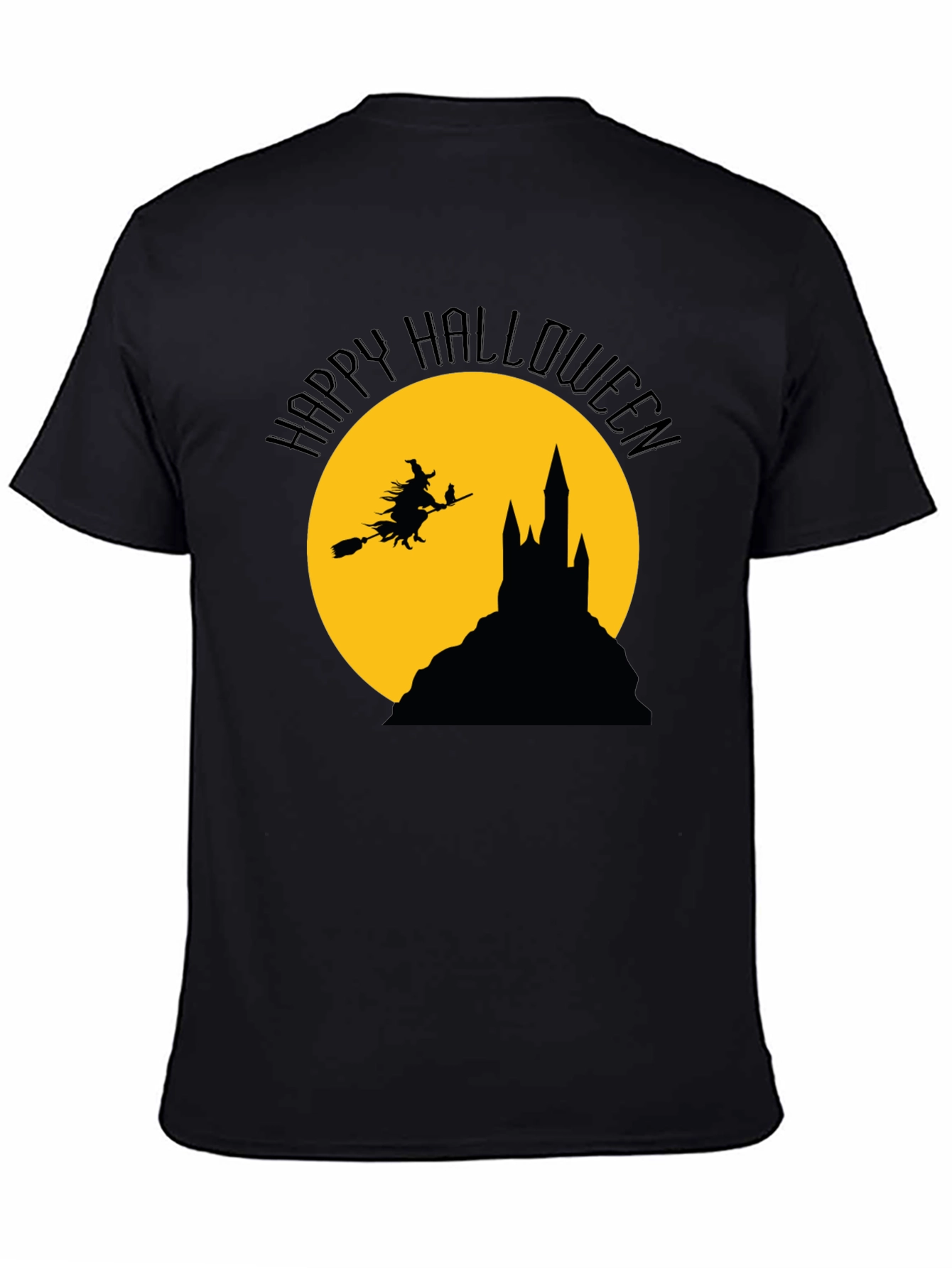 Happy Halloween Witch Castle T-Shirt