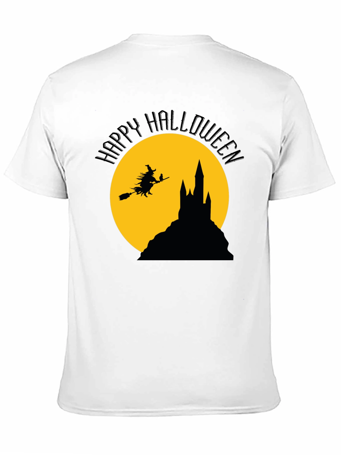 Happy Halloween Witch Castle T-Shirt