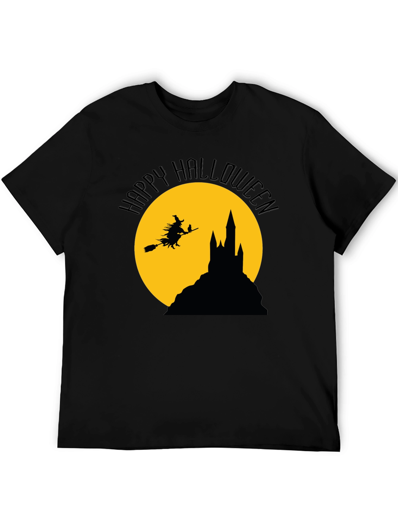 Happy Halloween Witch Castle T-Shirt