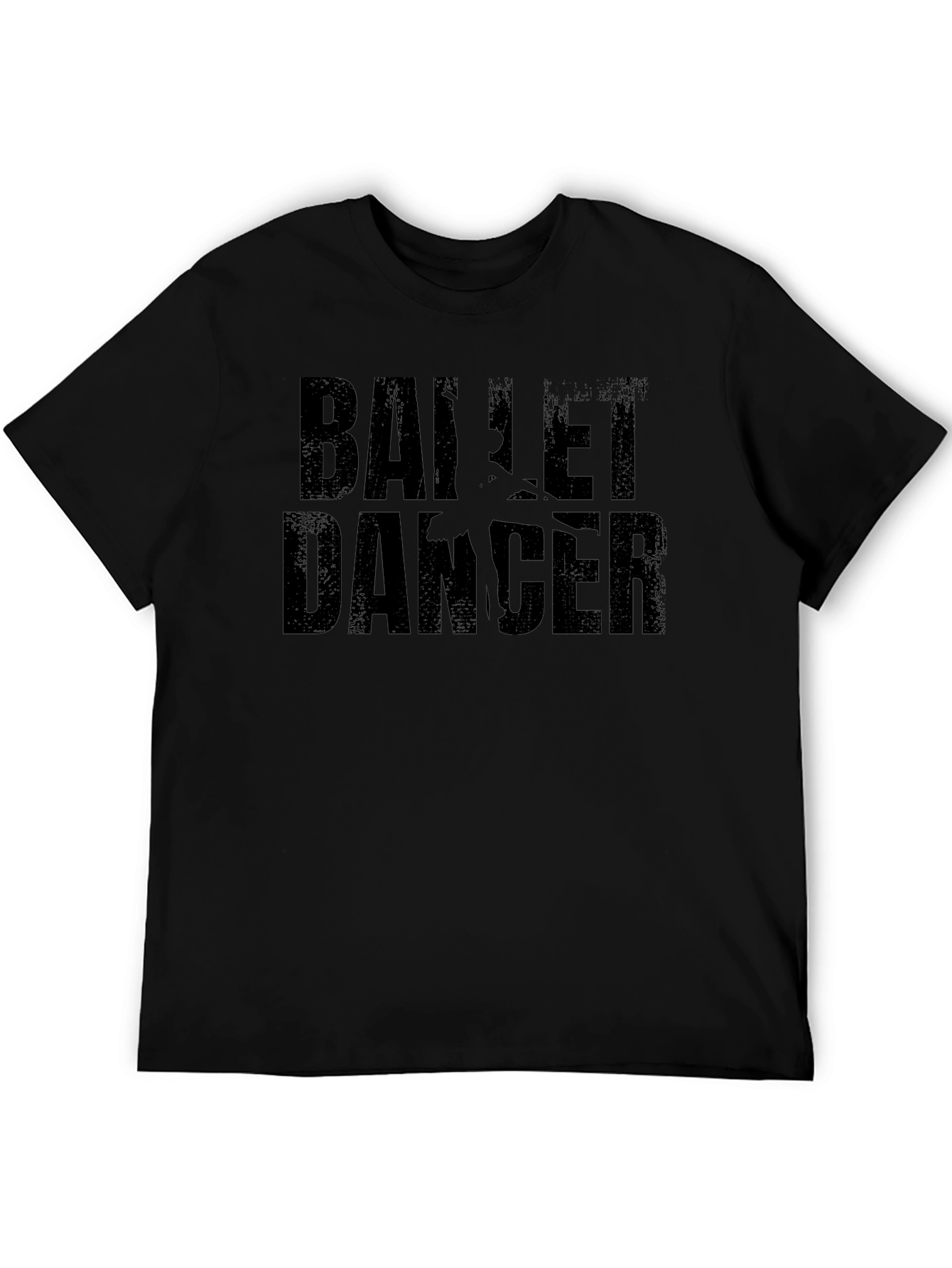 Ballet Dancer Black Graphic T-Shirt