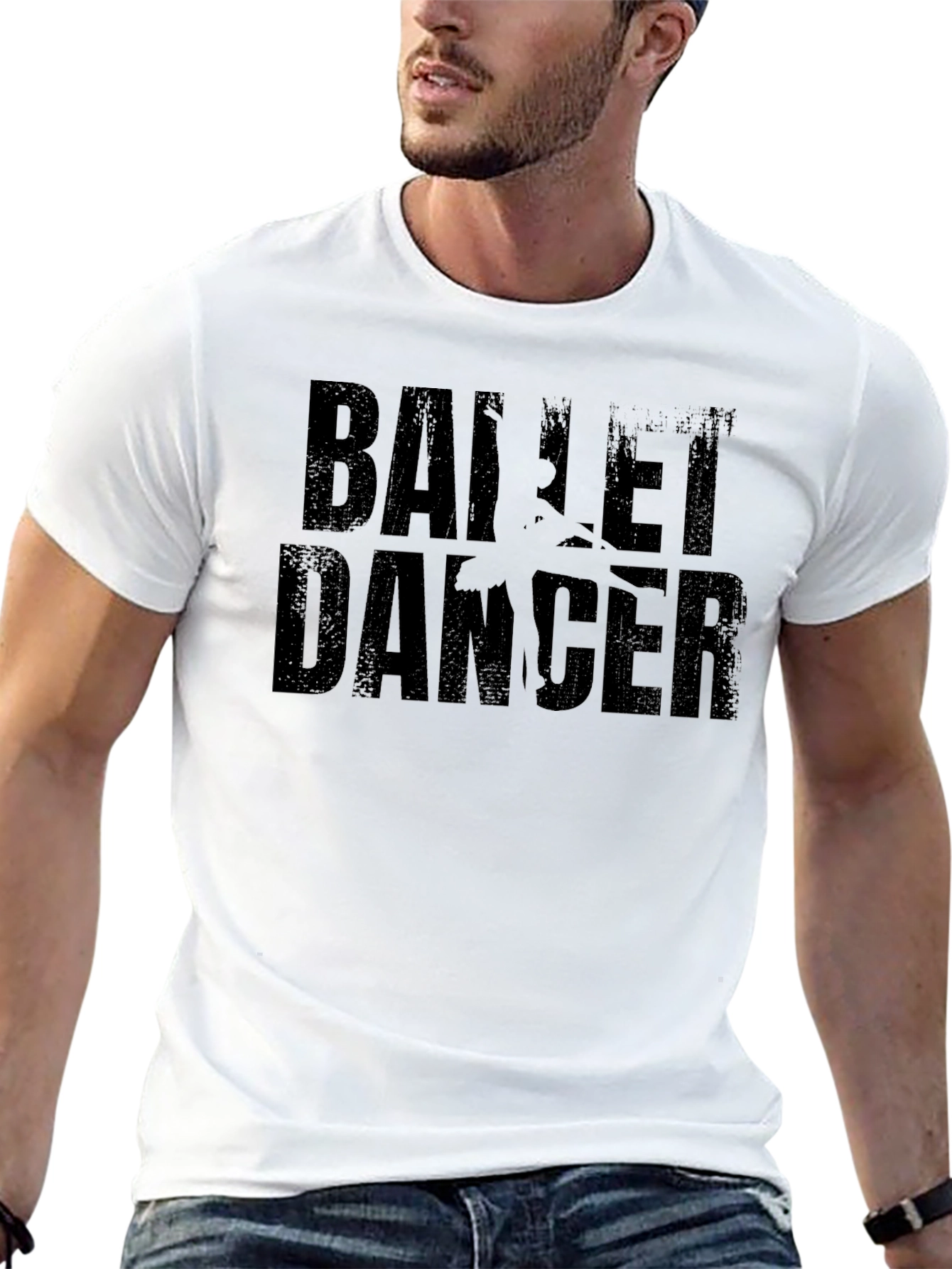 Ballet Dancer Black Graphic T-Shirt