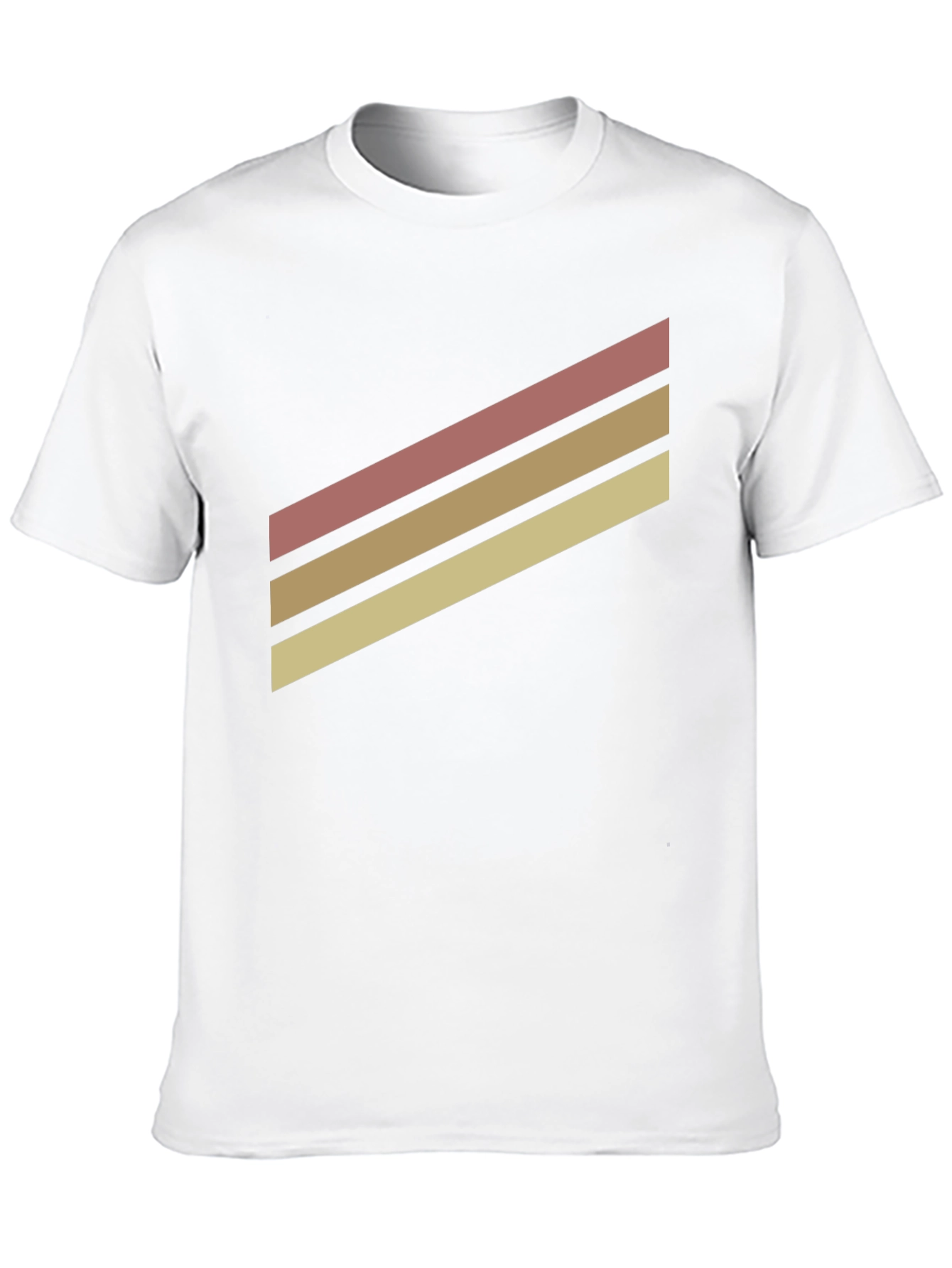 Retro Stripe T-Shirt - Black