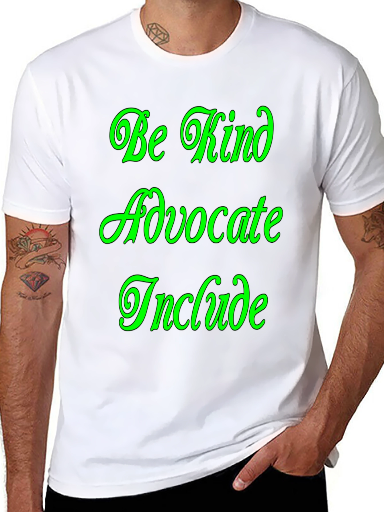 Be Kind Advocate Include Graphic Tee