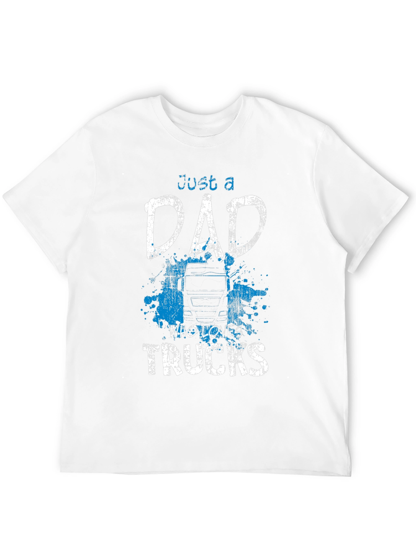 Dad Who Loves Trucks T-Shirt
