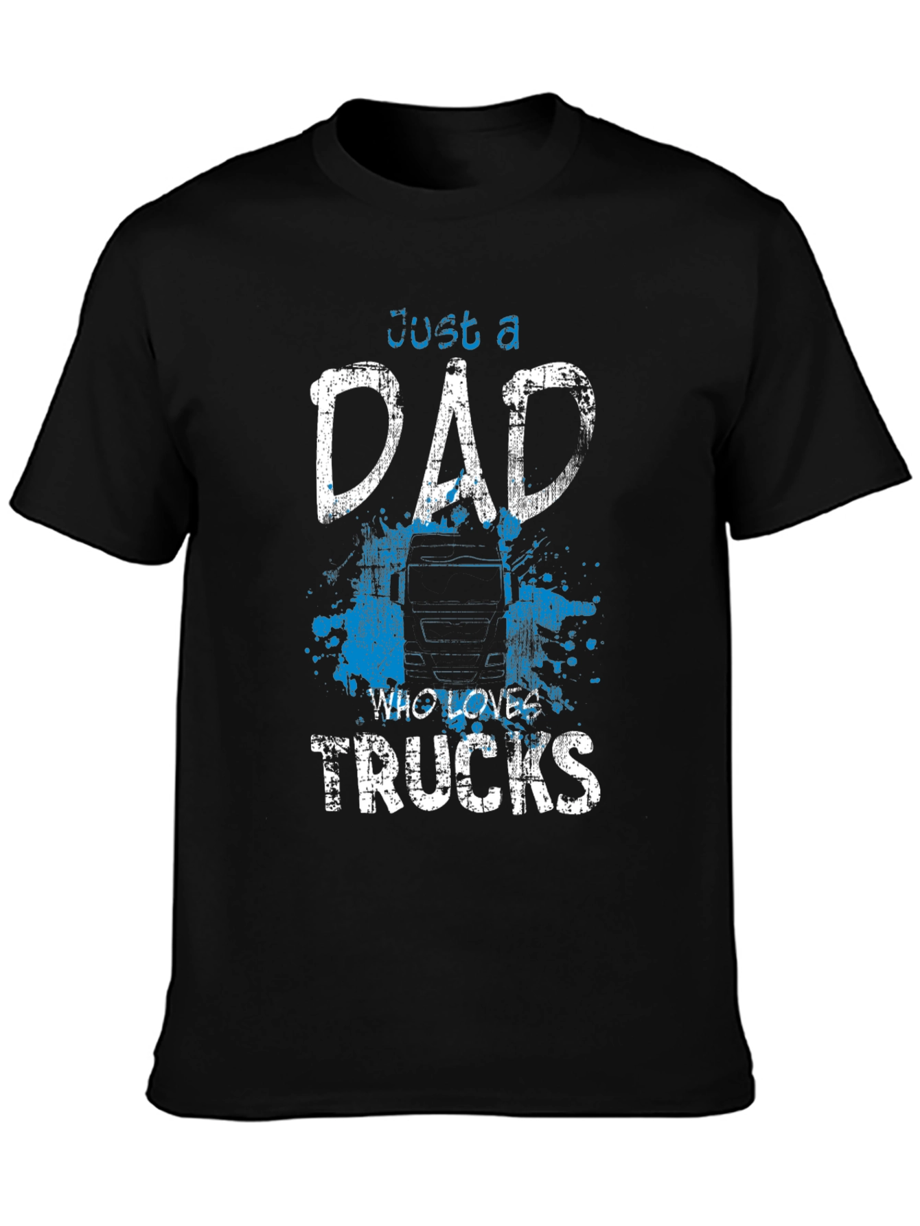Dad Who Loves Trucks T-Shirt