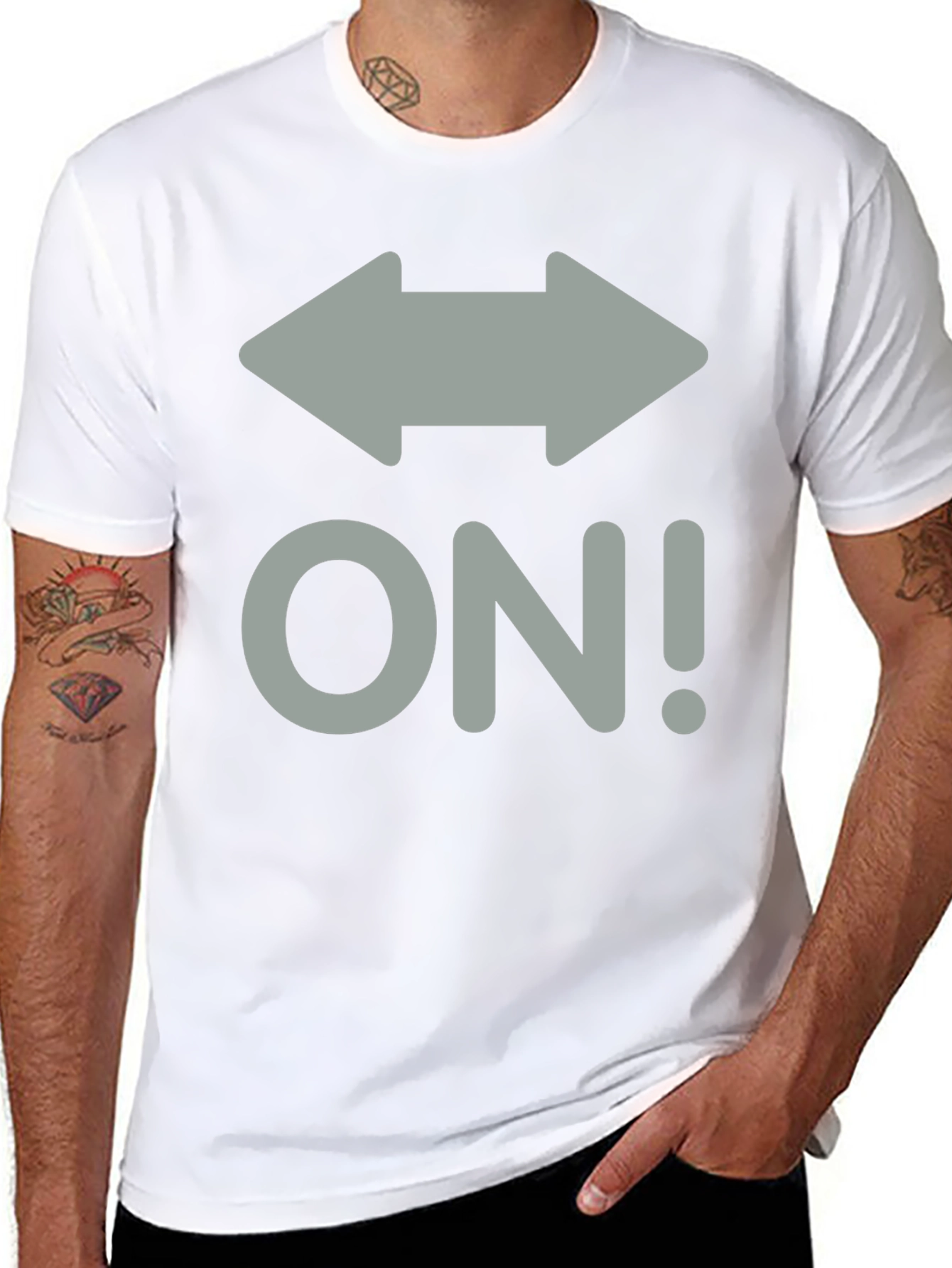 Dual Directional On! Graphic T-Shirt