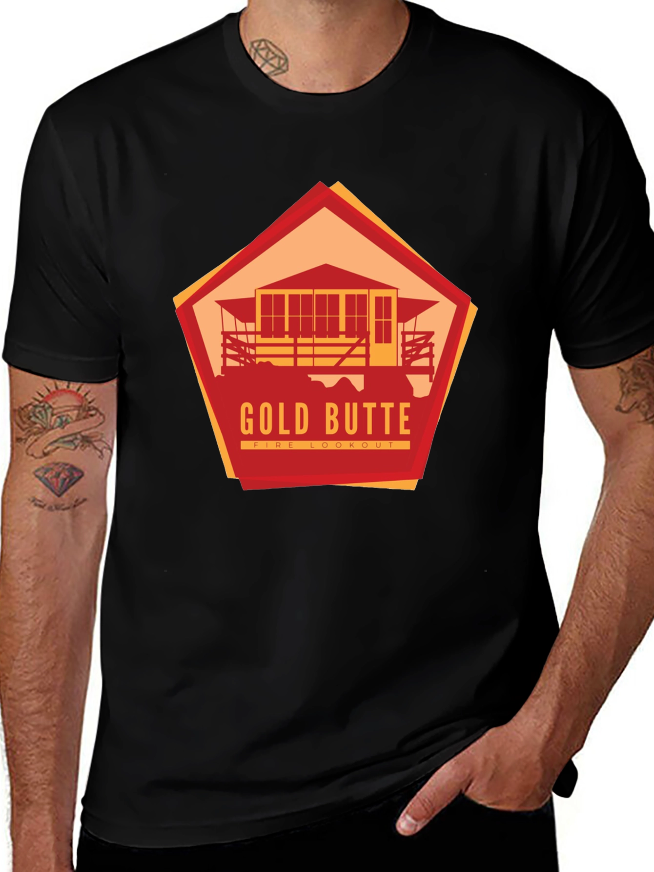 Gold Butte Fire Lookout Graphic Tee