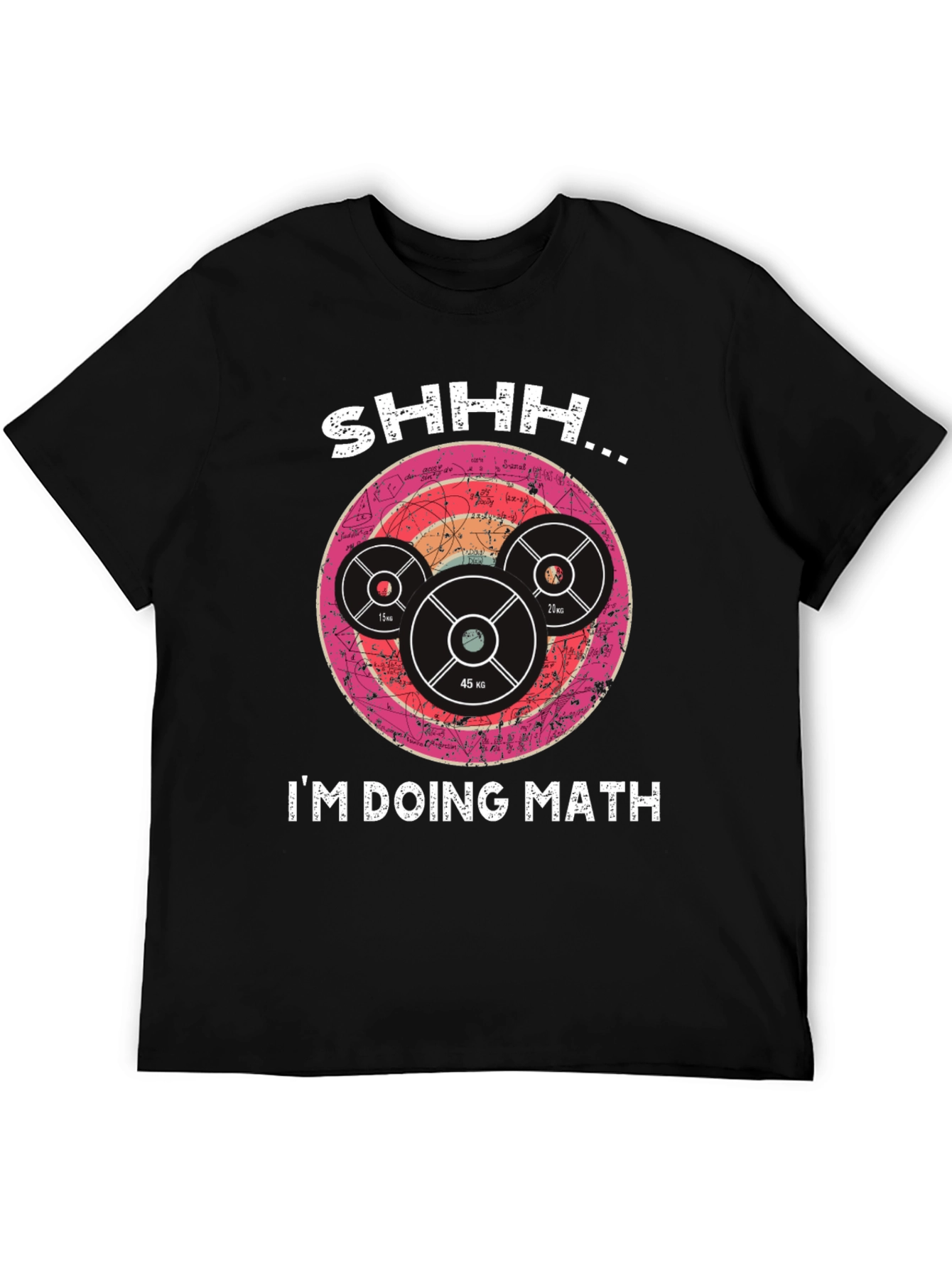 Weightlifting Math T-Shirt - Gym Workout Tee