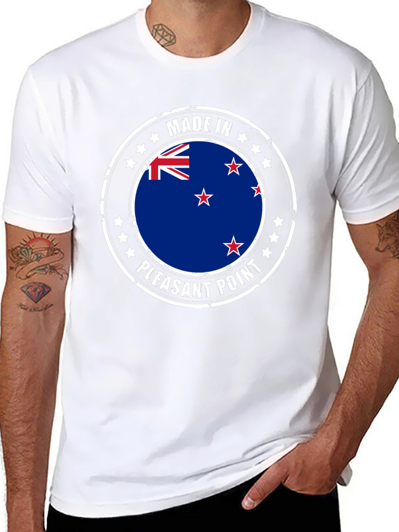 Made in Pleasant Point New Zealand T-Shirt