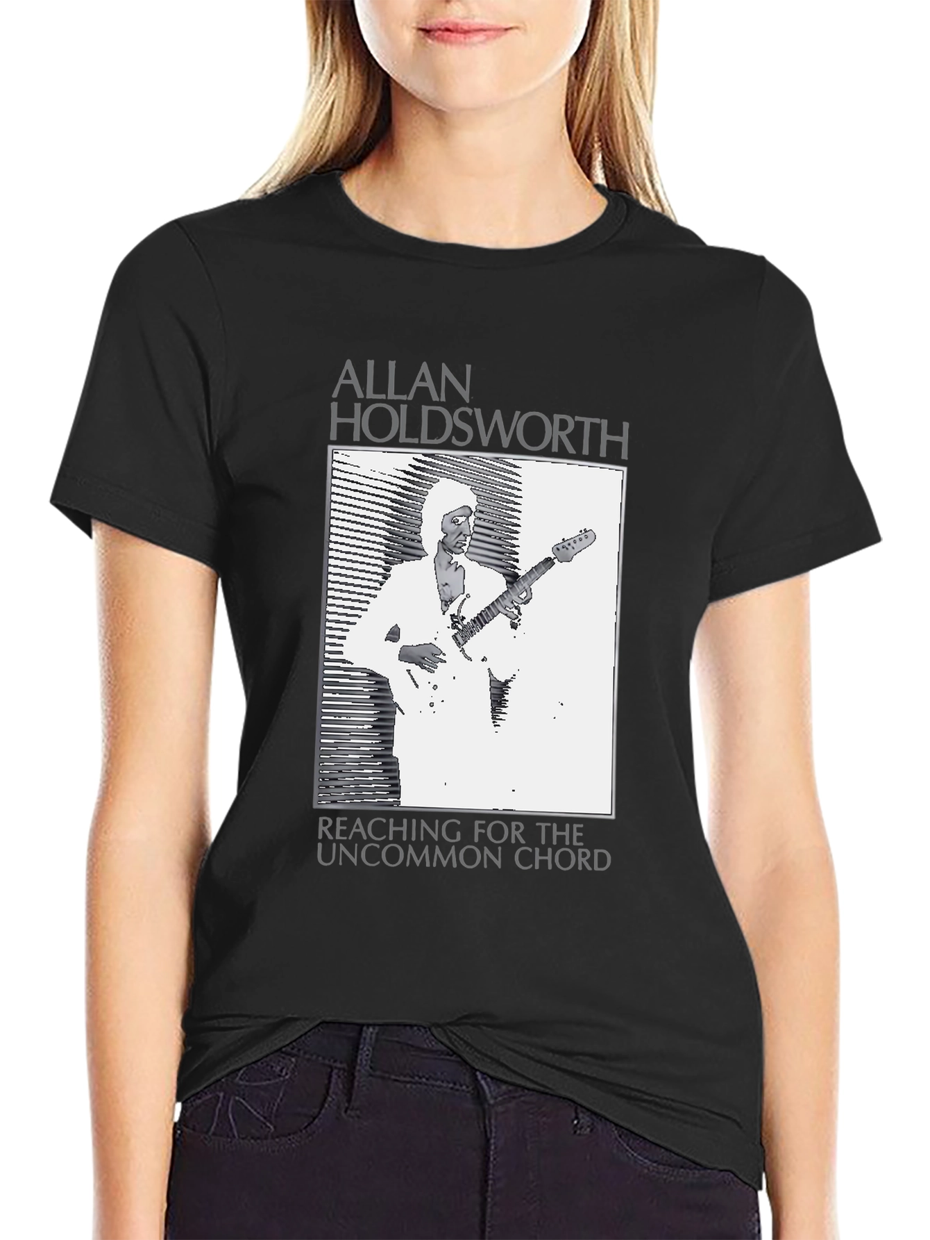 Allan Holdsworth Guitarist Graphic T-Shirt