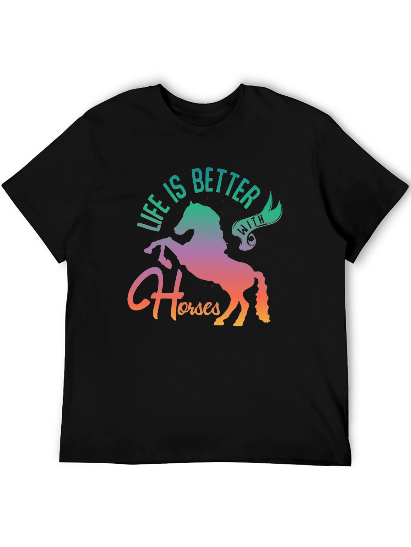 Life is Better with Horses Graphic Tee