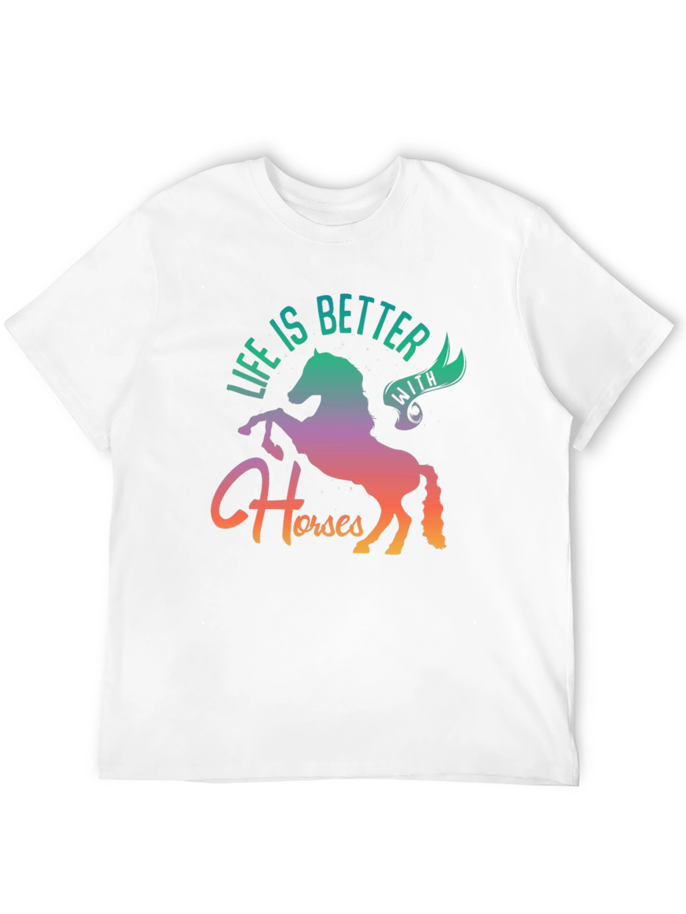 Life is Better with Horses Graphic Tee