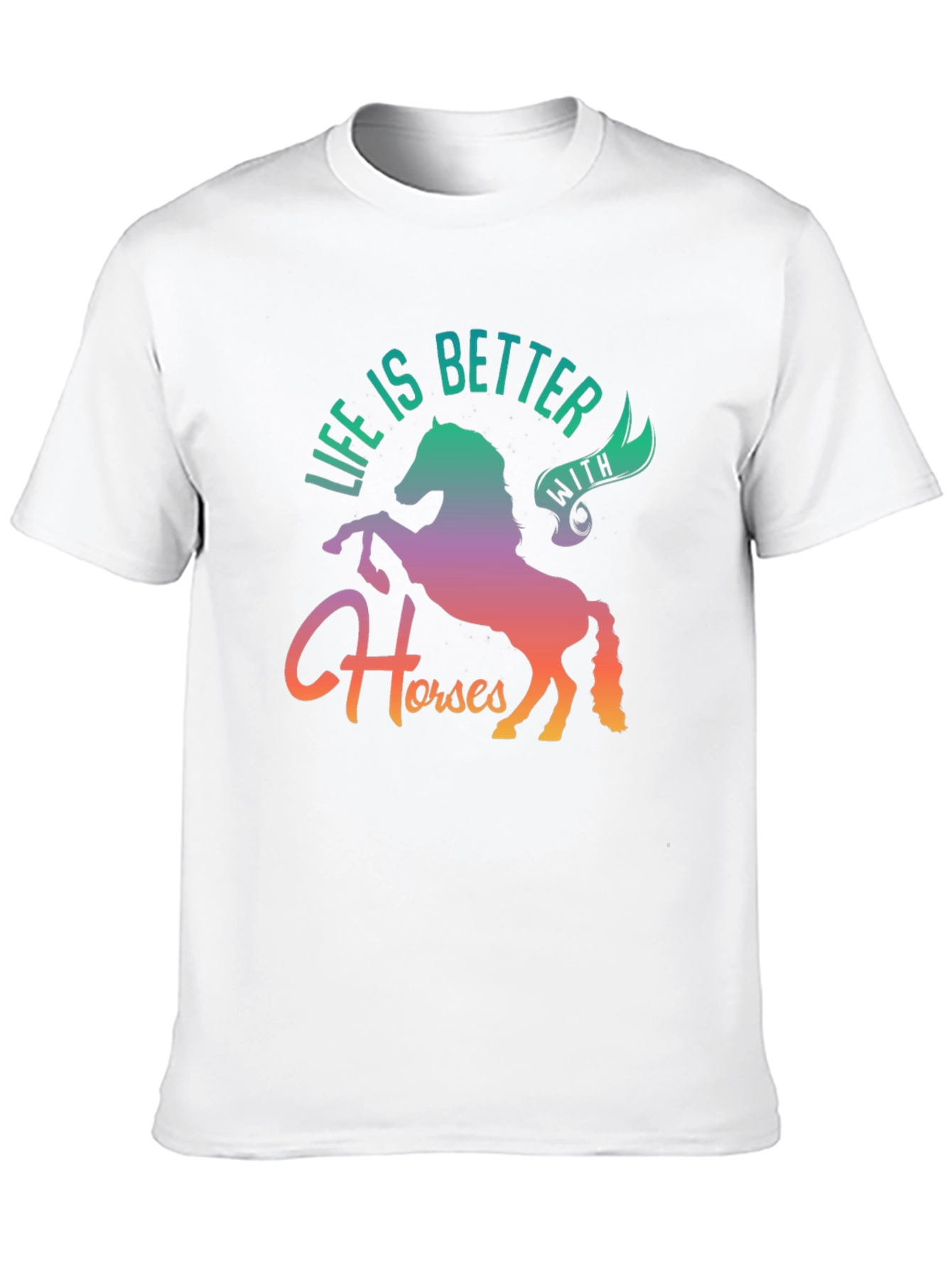 Life is Better with Horses Graphic Tee