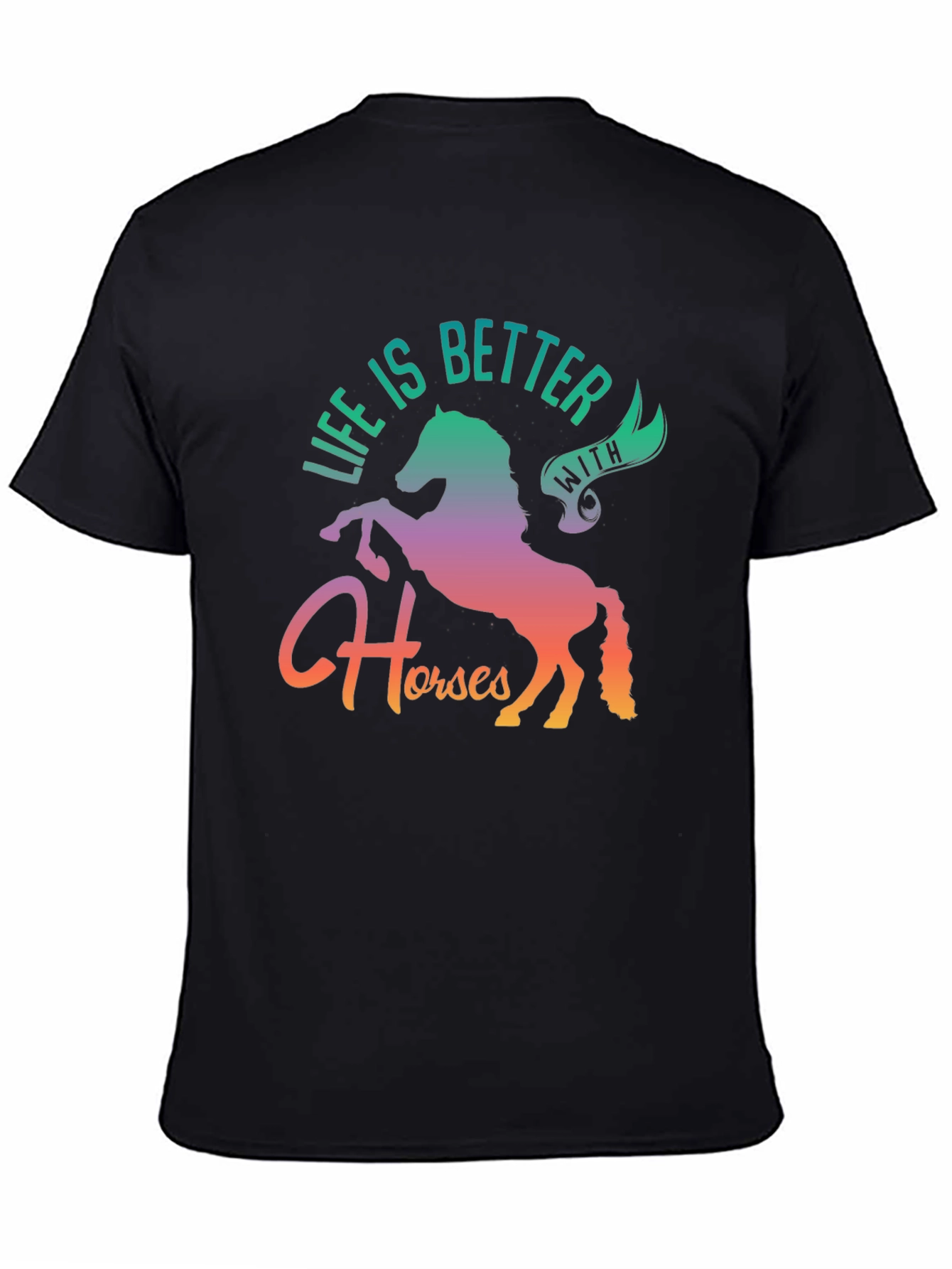 Life is Better with Horses Graphic Tee