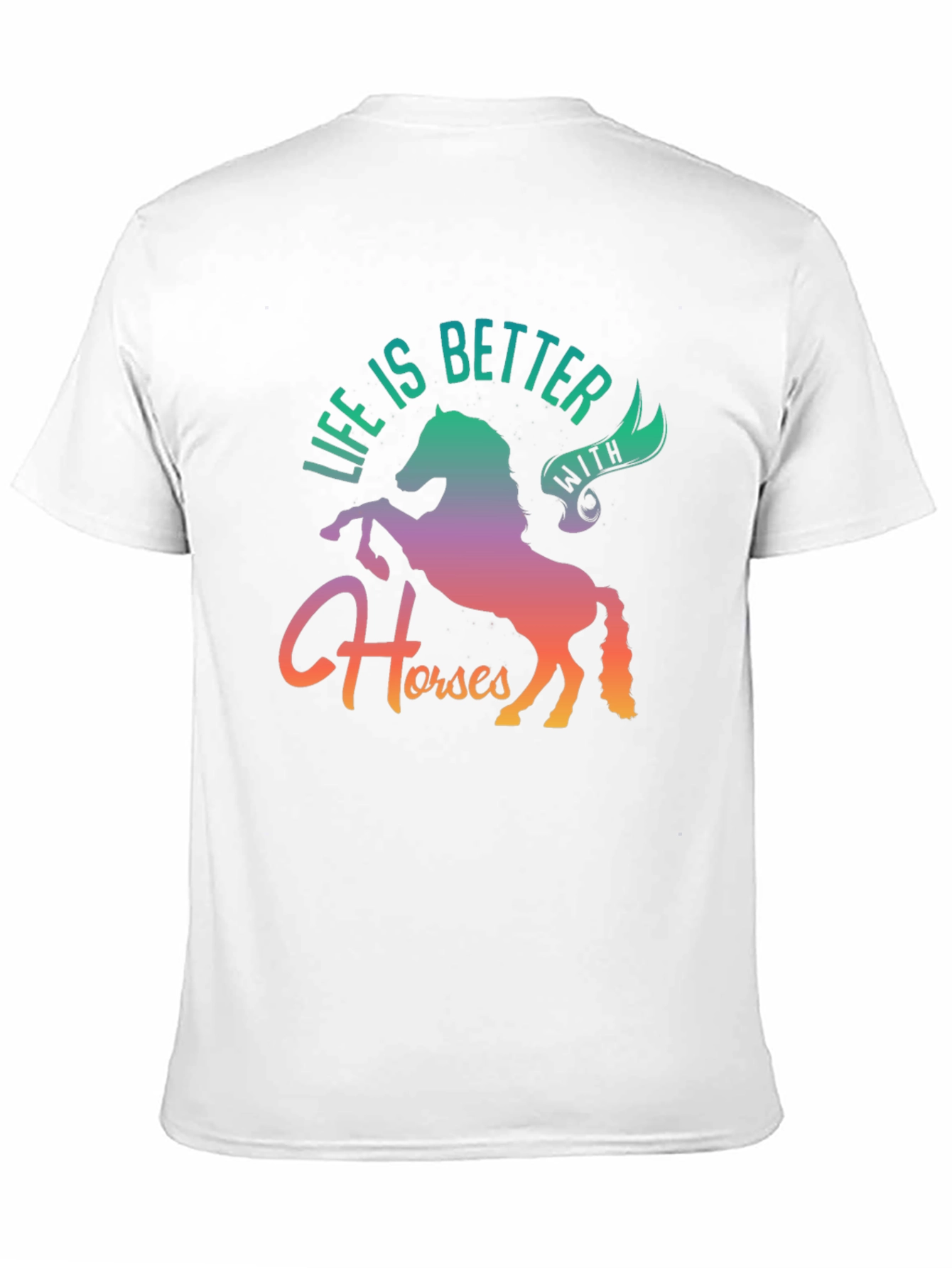 Life is Better with Horses Graphic Tee