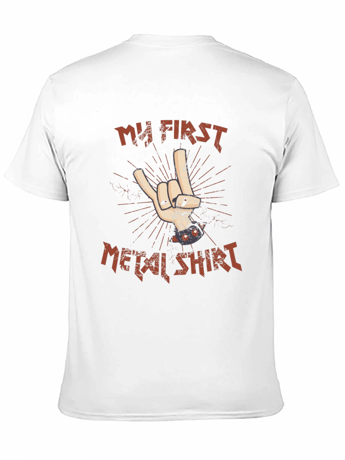 My First Metal Shirt - Rock On Gesture Tee